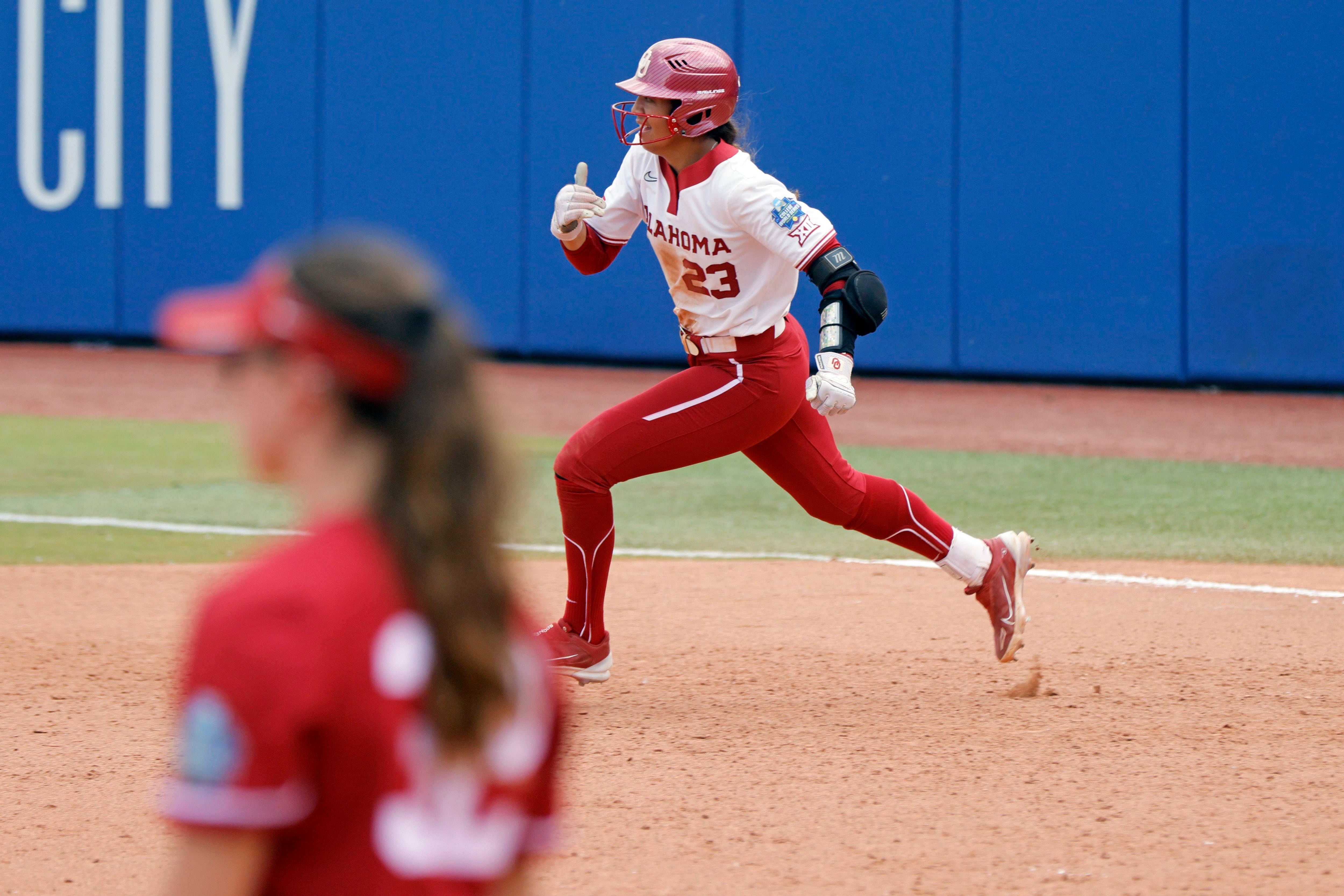 Jennings has game-winning double, Oklahoma tops Stanford, reaches Women's  College World Series final