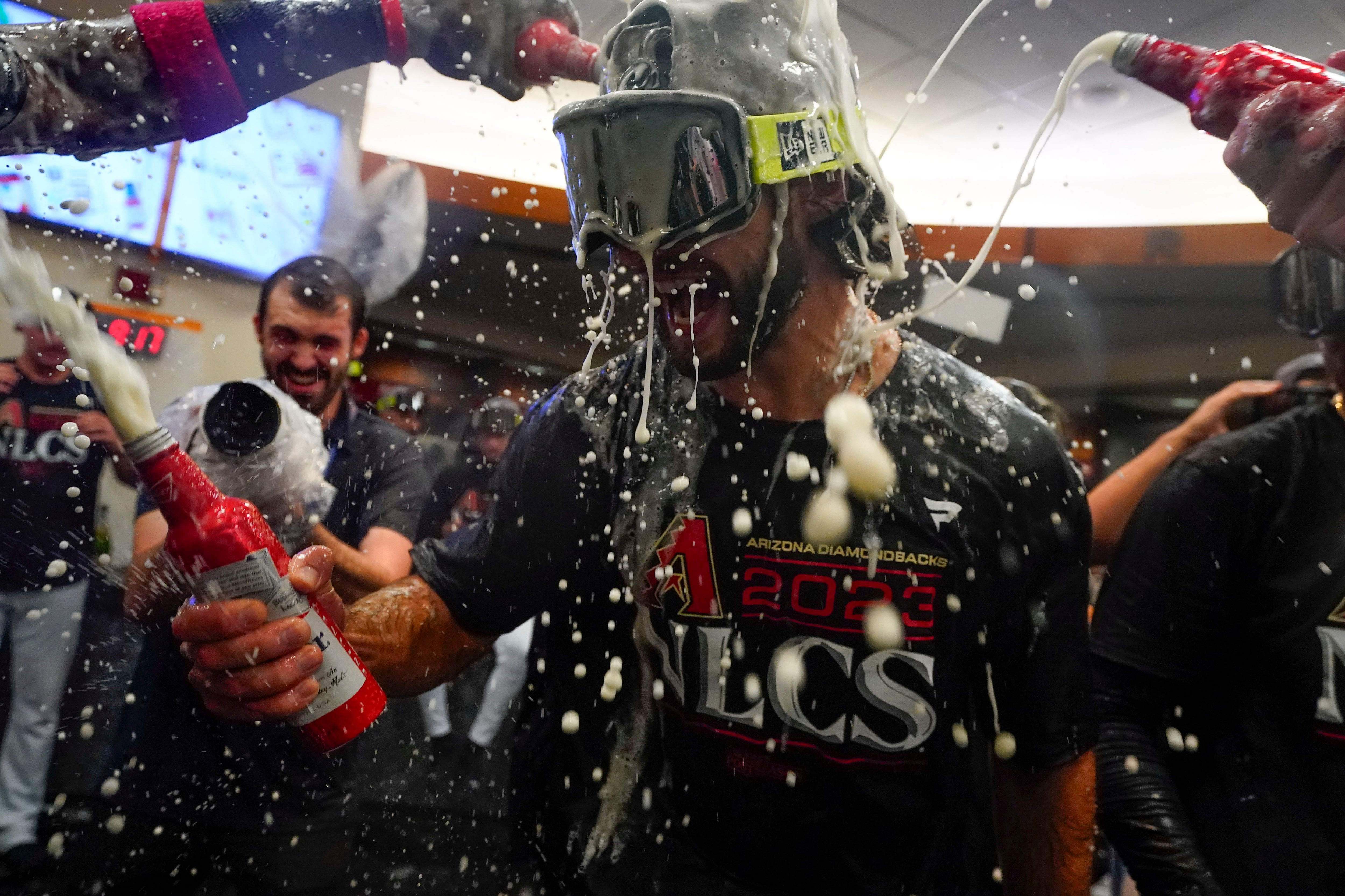 D-backs slug 4 homers in record-setting barrage, sweep Dodgers with 4-2 win  in Game 3 of NLDS - NBC Sports