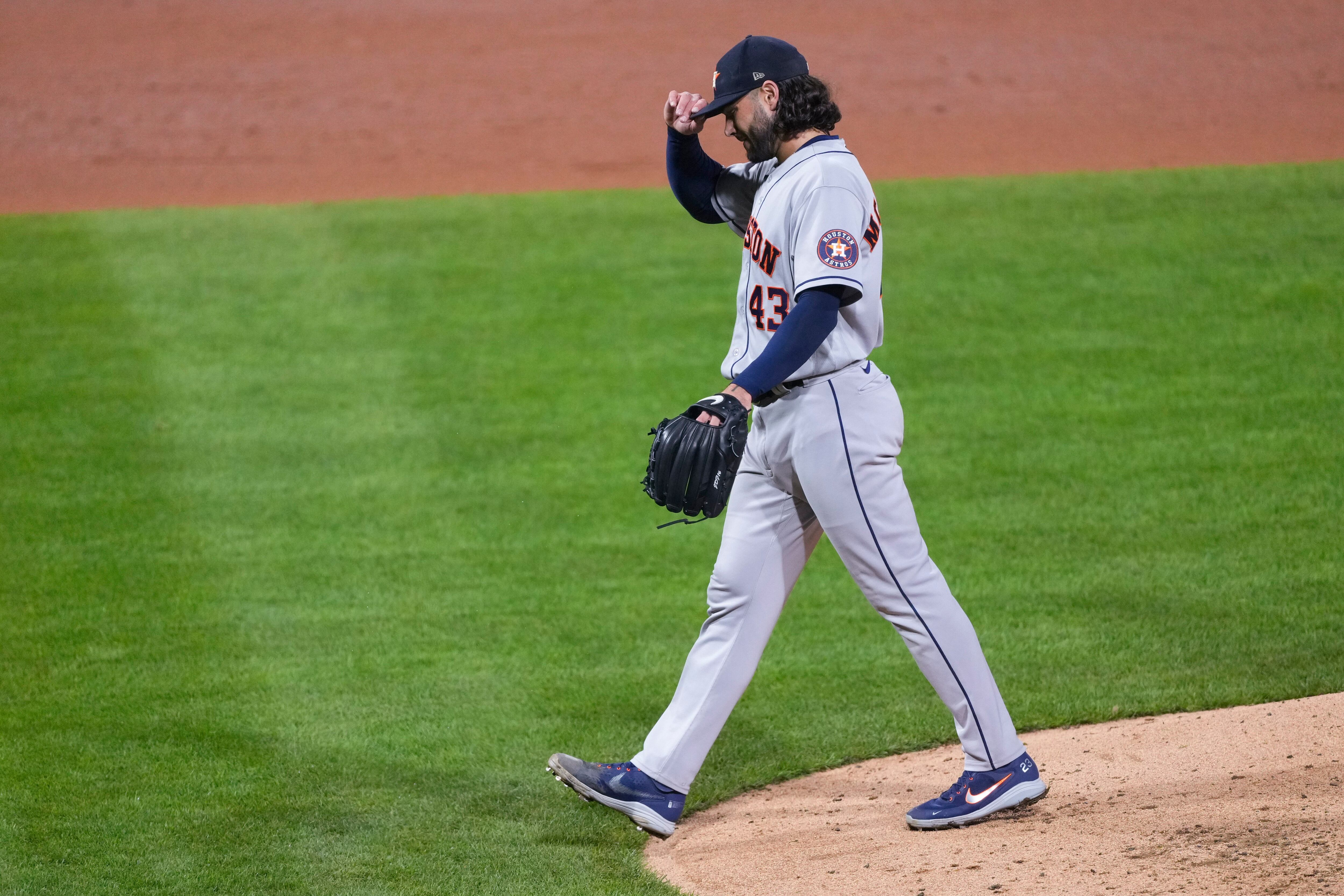 World Series: Astros' Lance McCullers Jr. allows five Phillies home runs,  dismisses idea of tipping pitches 