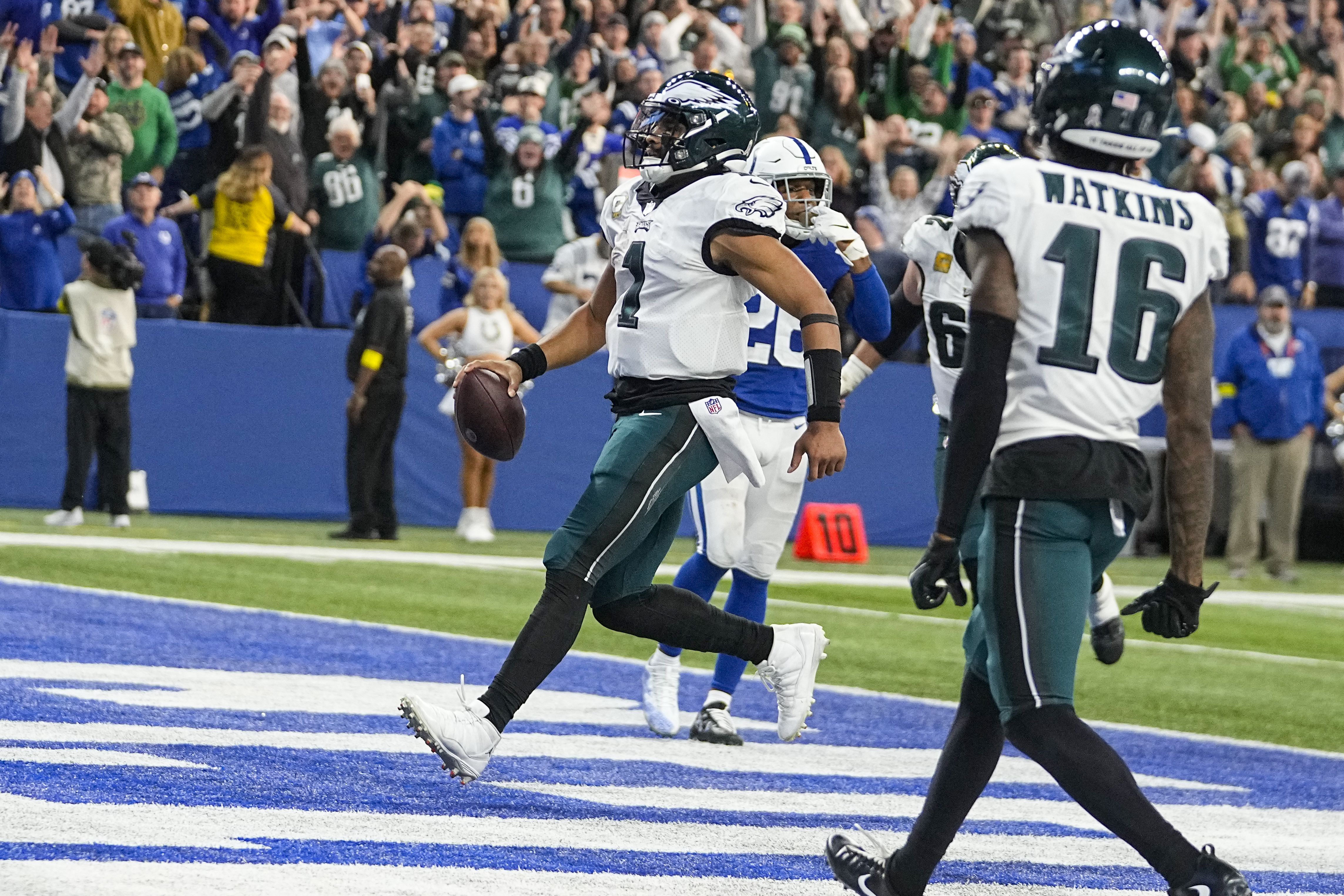 A.J. Brown TD gives Eagles the lead vs. Texans