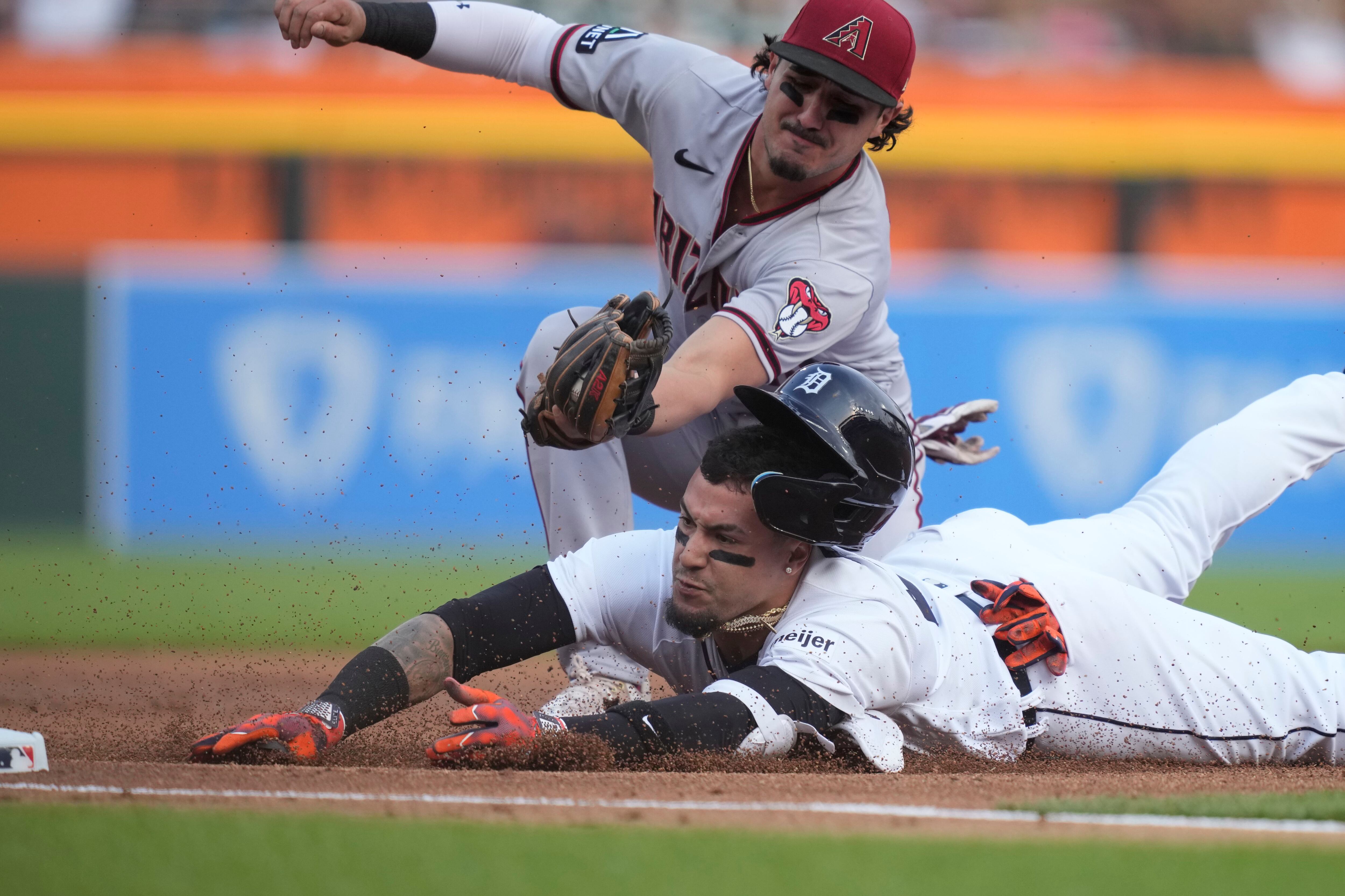 Rookie star Corbin Carroll hits 1st grand slam, Diamondbacks pound Tigers  11-6