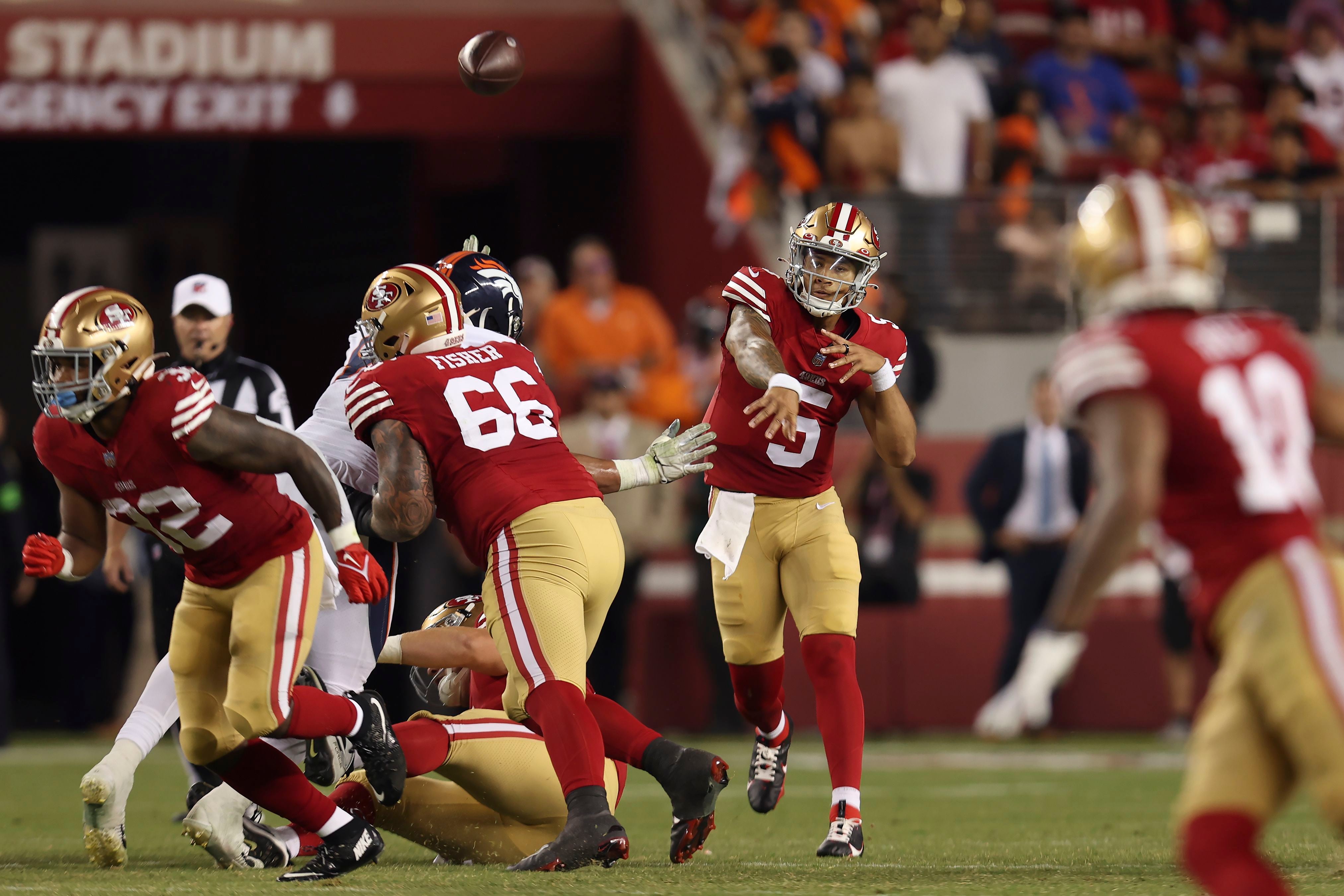 How Trey Lance looked in 49ers' 2022 preseason finale vs. Texans – NBC  Sports Bay Area & California