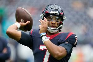 Texans rookie QB C.J. Stroud struggles, but Houston beats Patriots - Battle  Red Blog