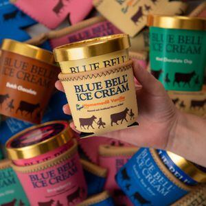 Keep Ice Cream Ice Cold: Blue Bell Selling Adorable Pint Koozies