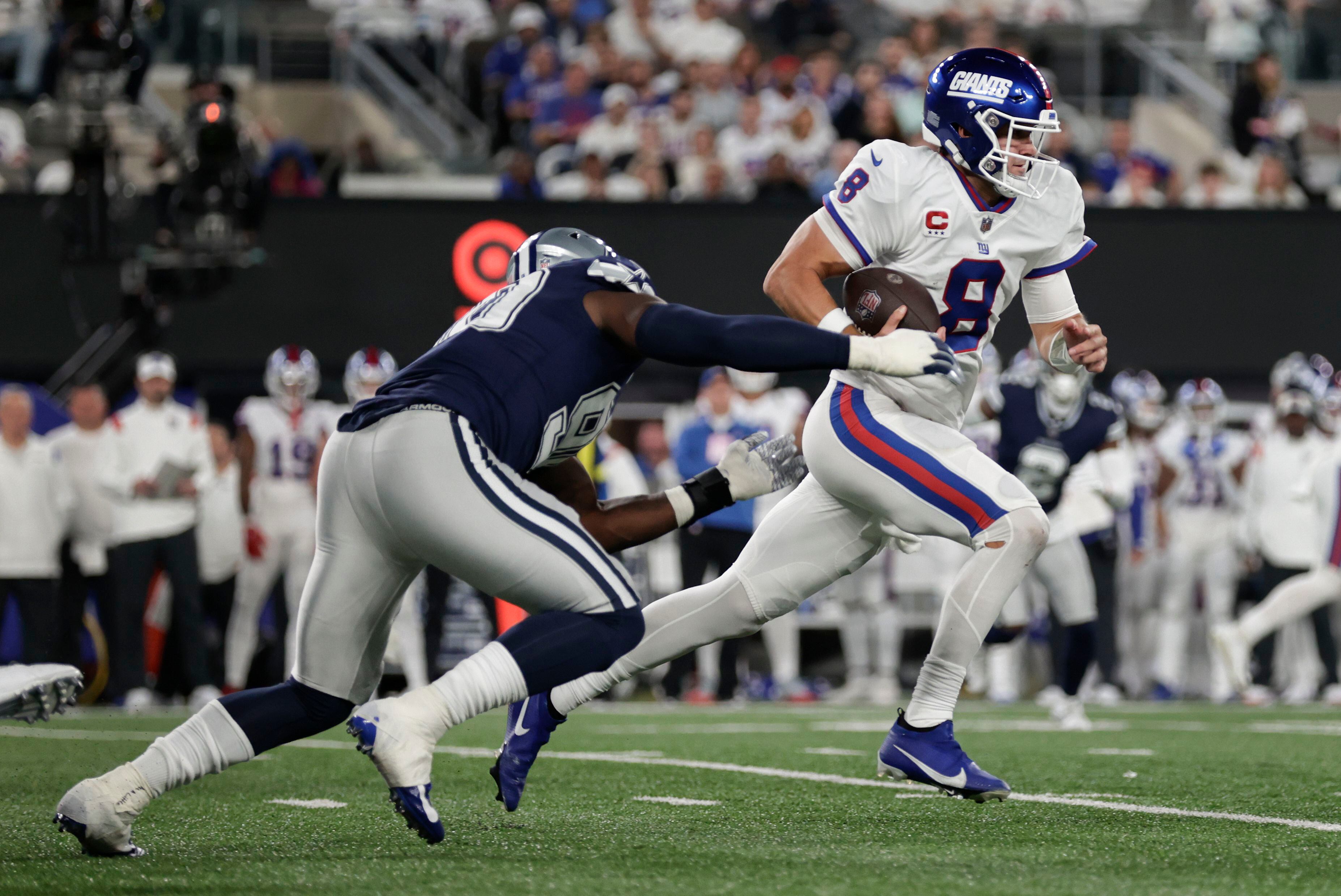 Dallas Cowboys 23-16 New York Giants, CeeDee Lamb one-handed TD