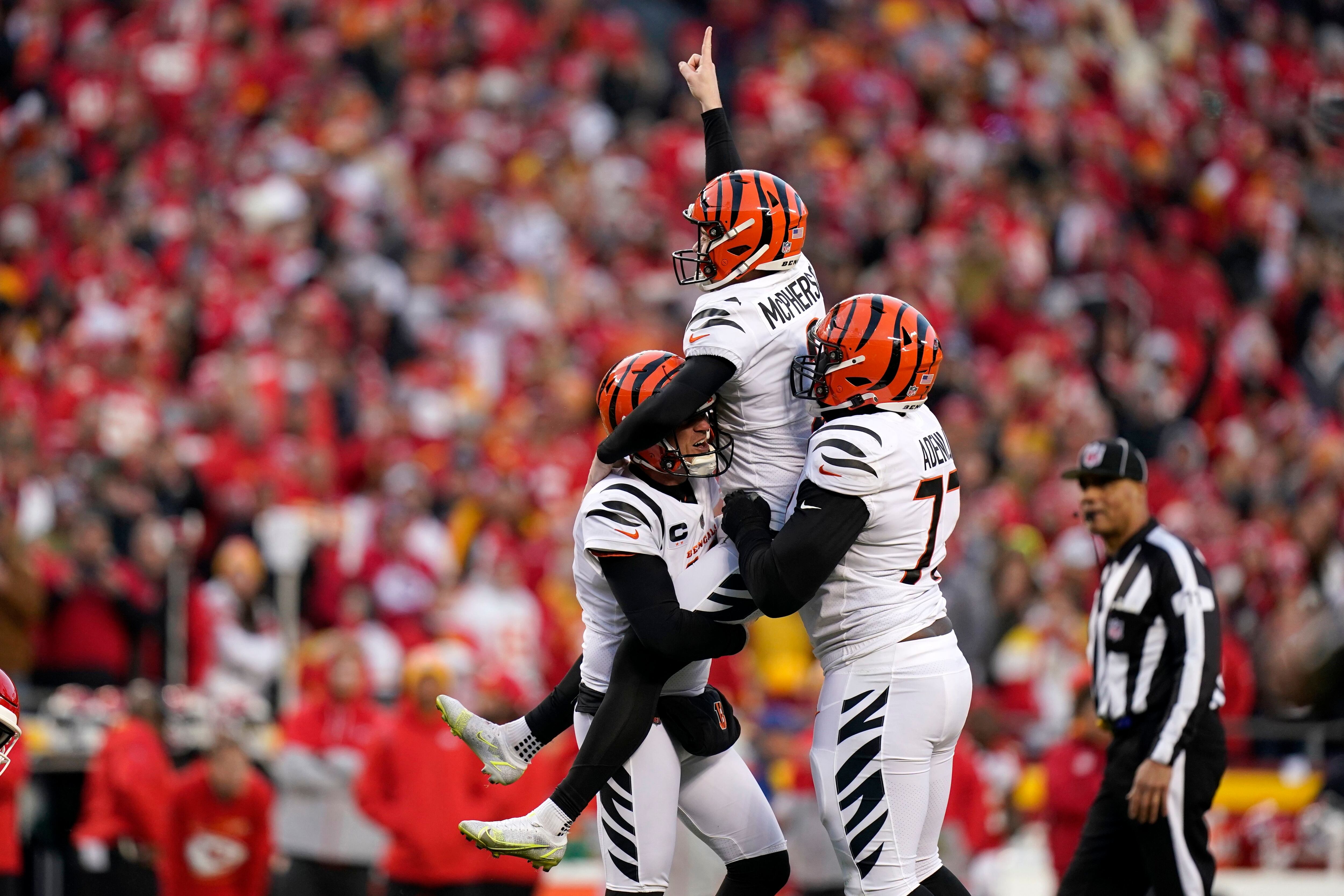 Cincinnati Bengals kicker Evan McPherson Talks Giving Back and 58-yard  Record Field Goal 