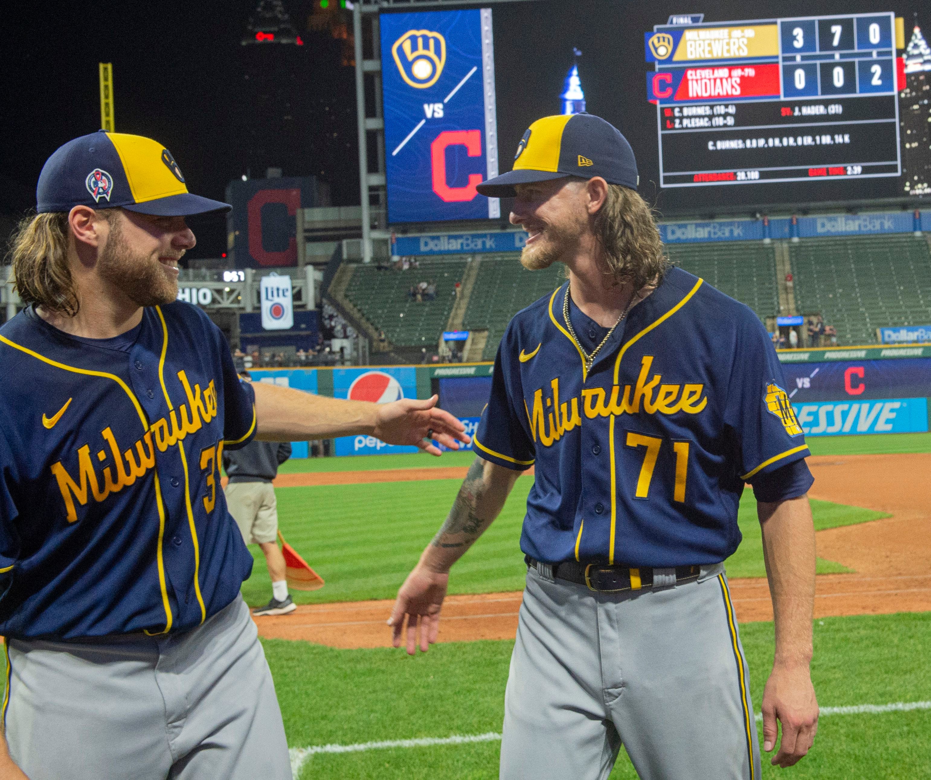 Brewers first baseman Rowdy Tellez returns after spending 6 weeks on  injured list