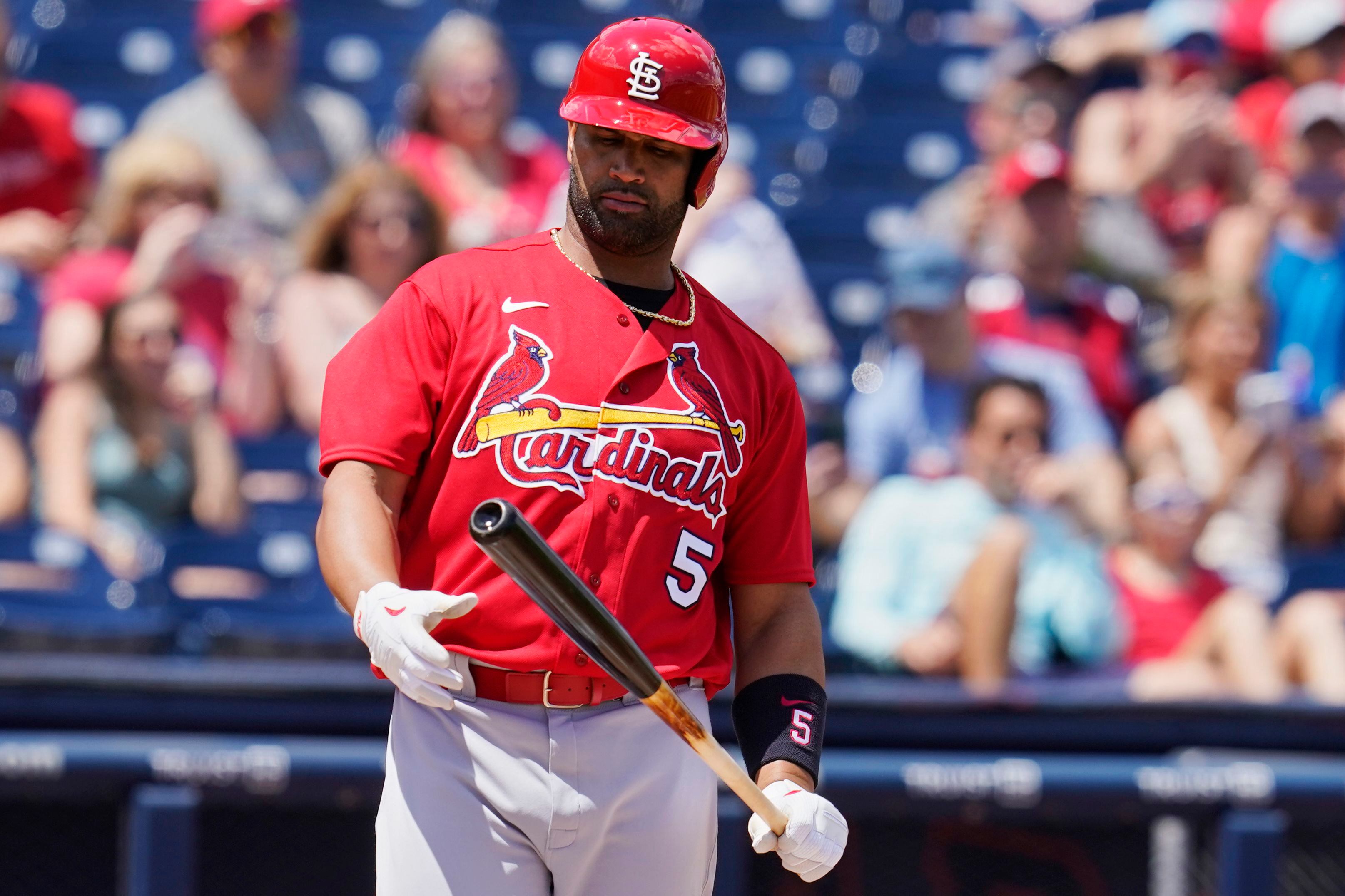 Cardinals' Pujols to make 22nd consecutive opening day start