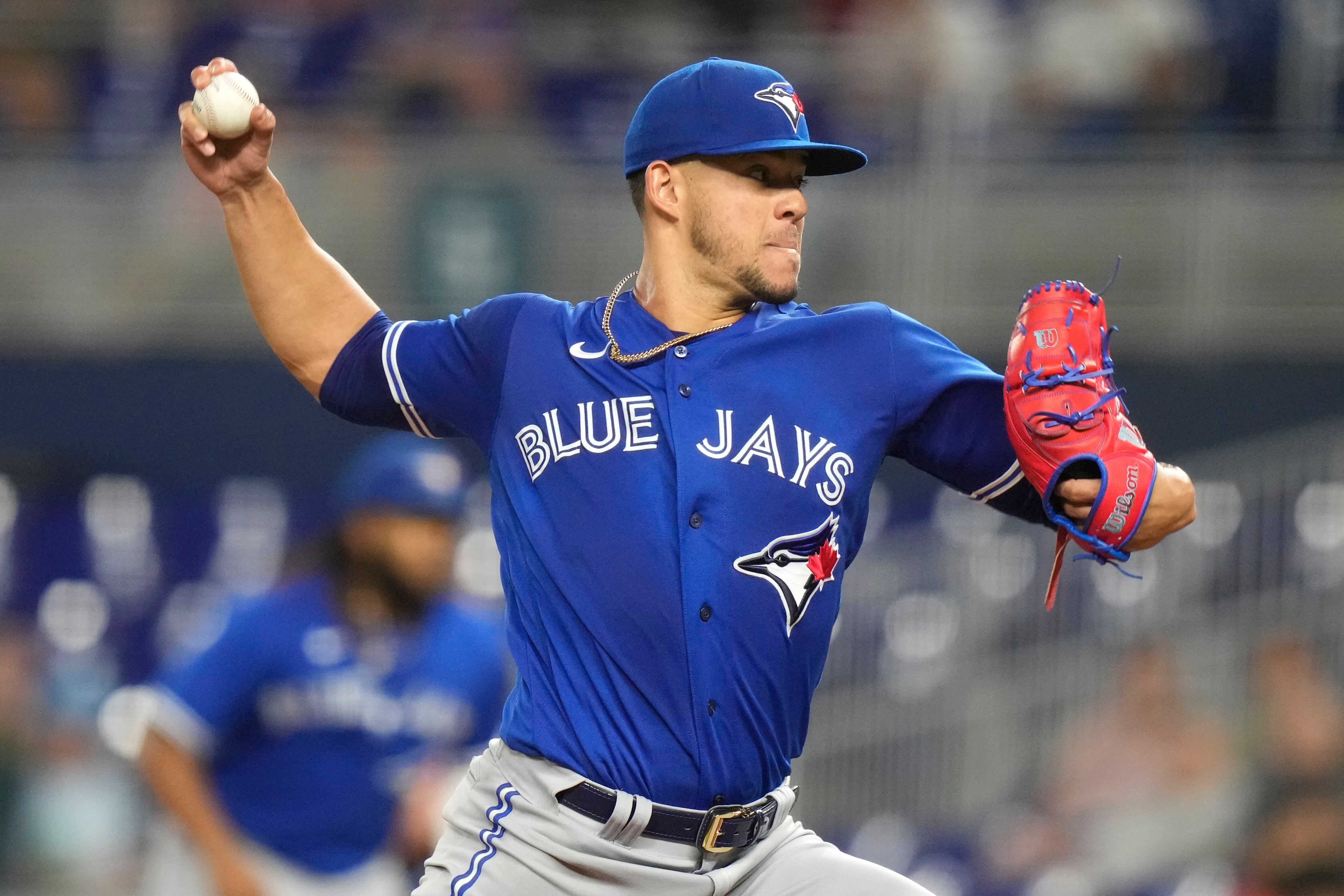 Marlins' Luis Arraez gets five hits in rout of Blue Jays