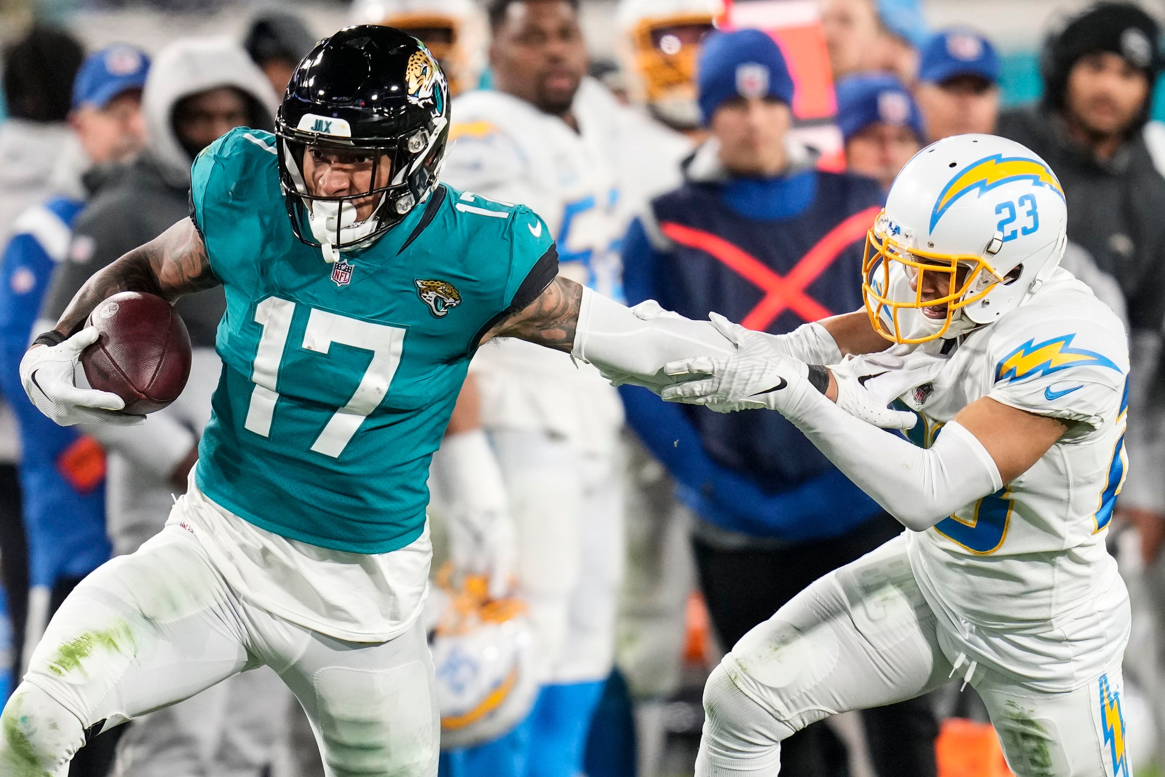 Jaguars overcome 27-point deficit, Trevor Lawrence's four picks for  improbable walk-off win over Chargers