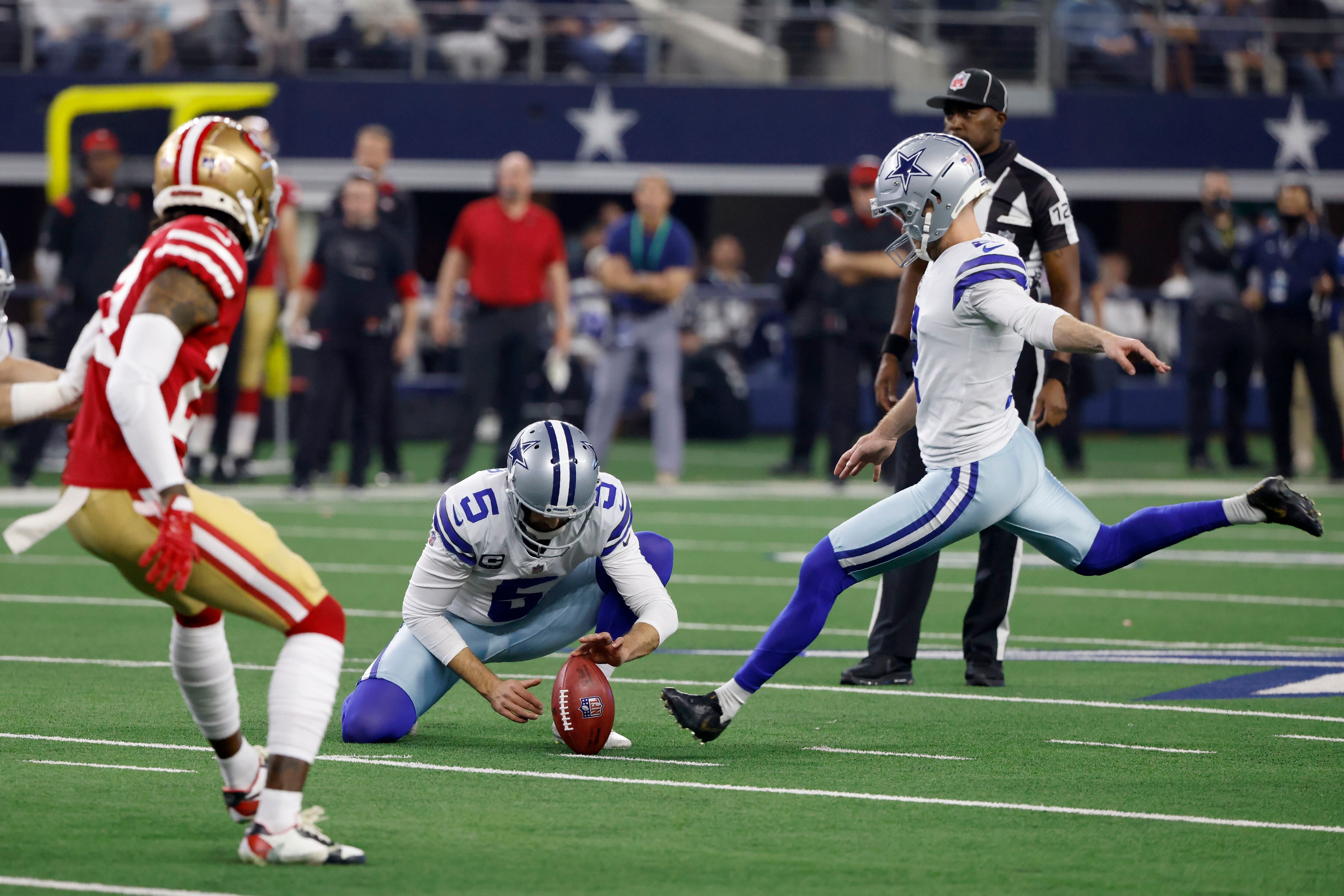 Cowboys sideline exclusive: Why no re-punt after Bryan Anger hit JerryWorld  scoreboard?