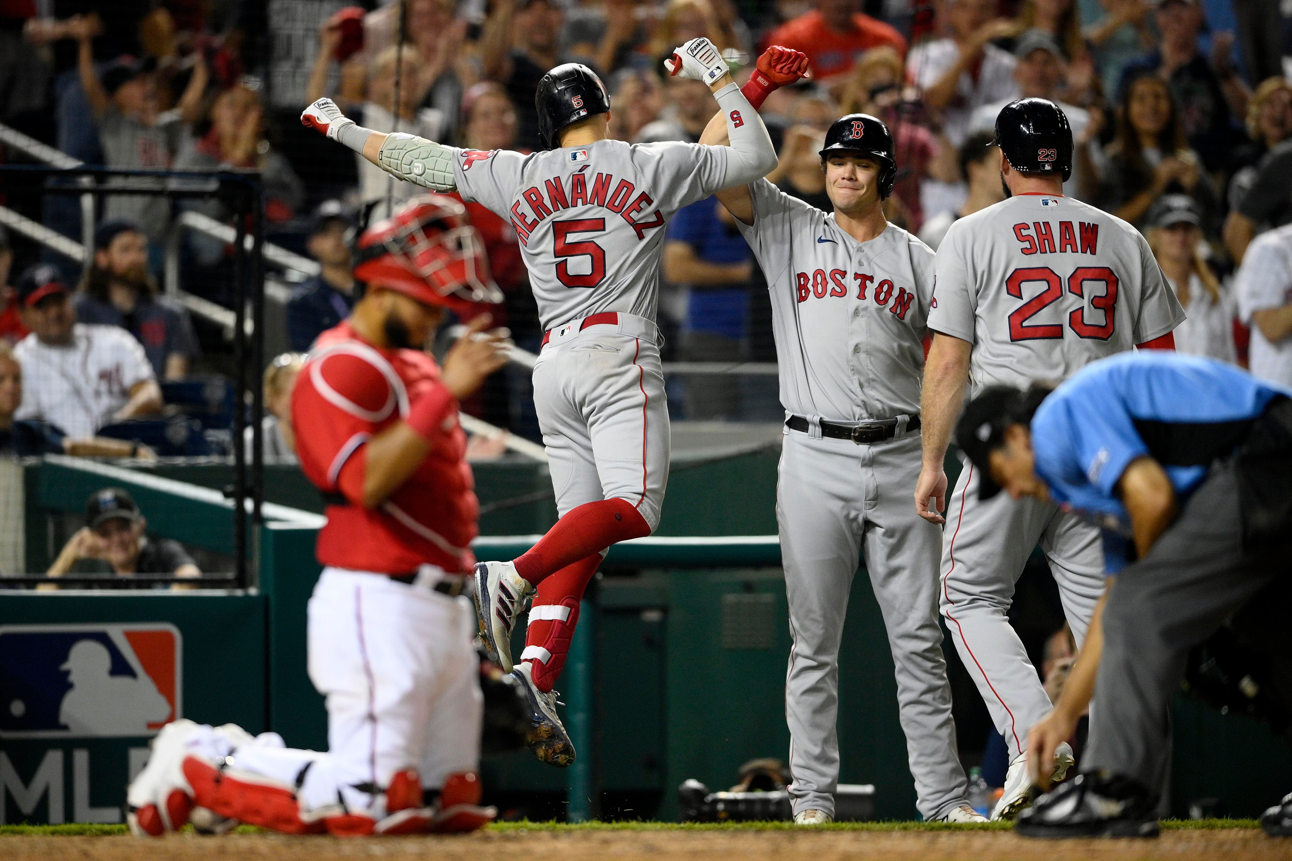 Boston Red Sox Washington Nationals Score: Rafael Devers sends the