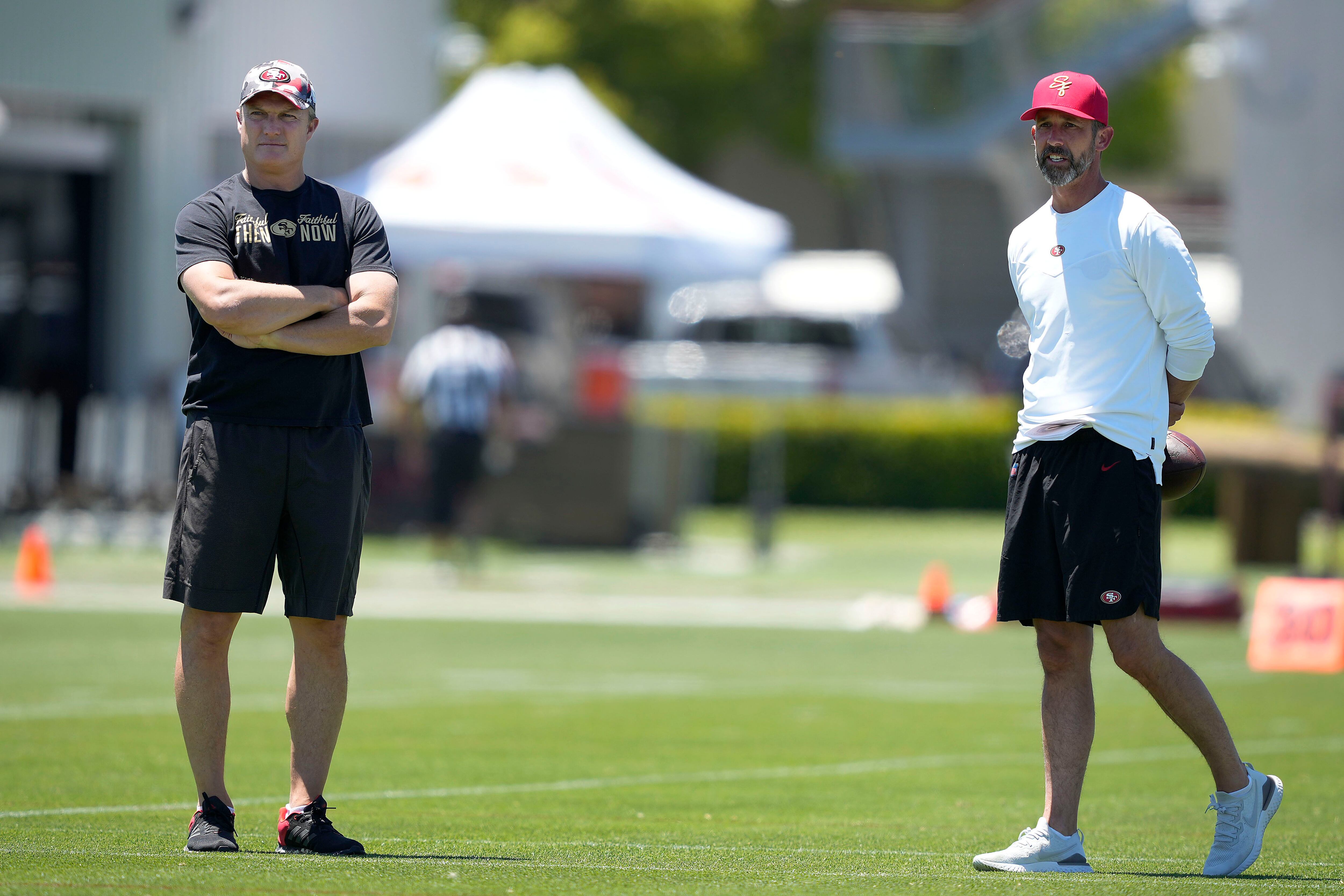 49ers' Trey Lance trade rumors: Kyle Shanahan, John Lynch address QB's  murky future in San Francisco 