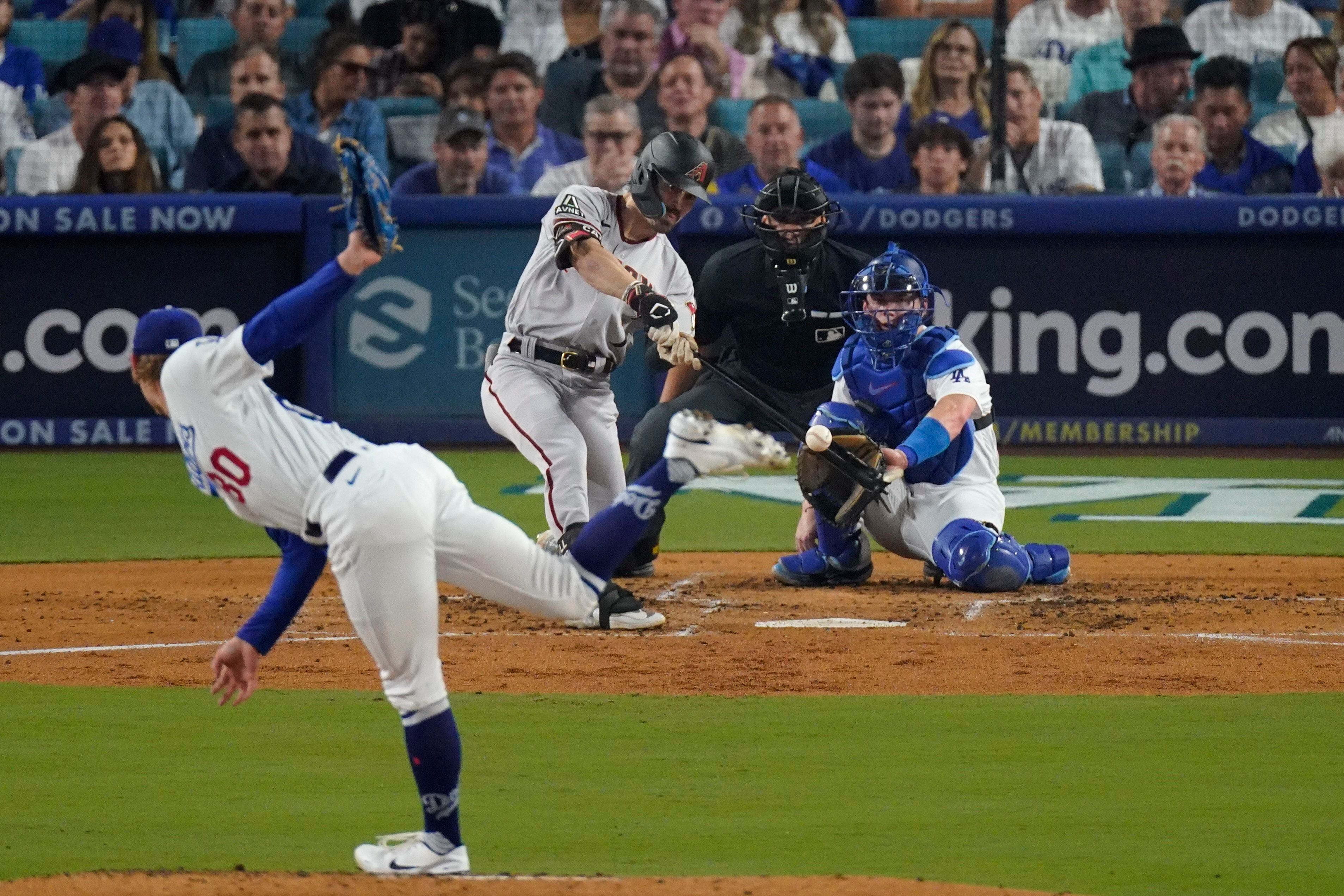 Moreno hits 3-run homer off Kershaw as Diamondbacks beat Dodgers 11-2 in  NLDS opener