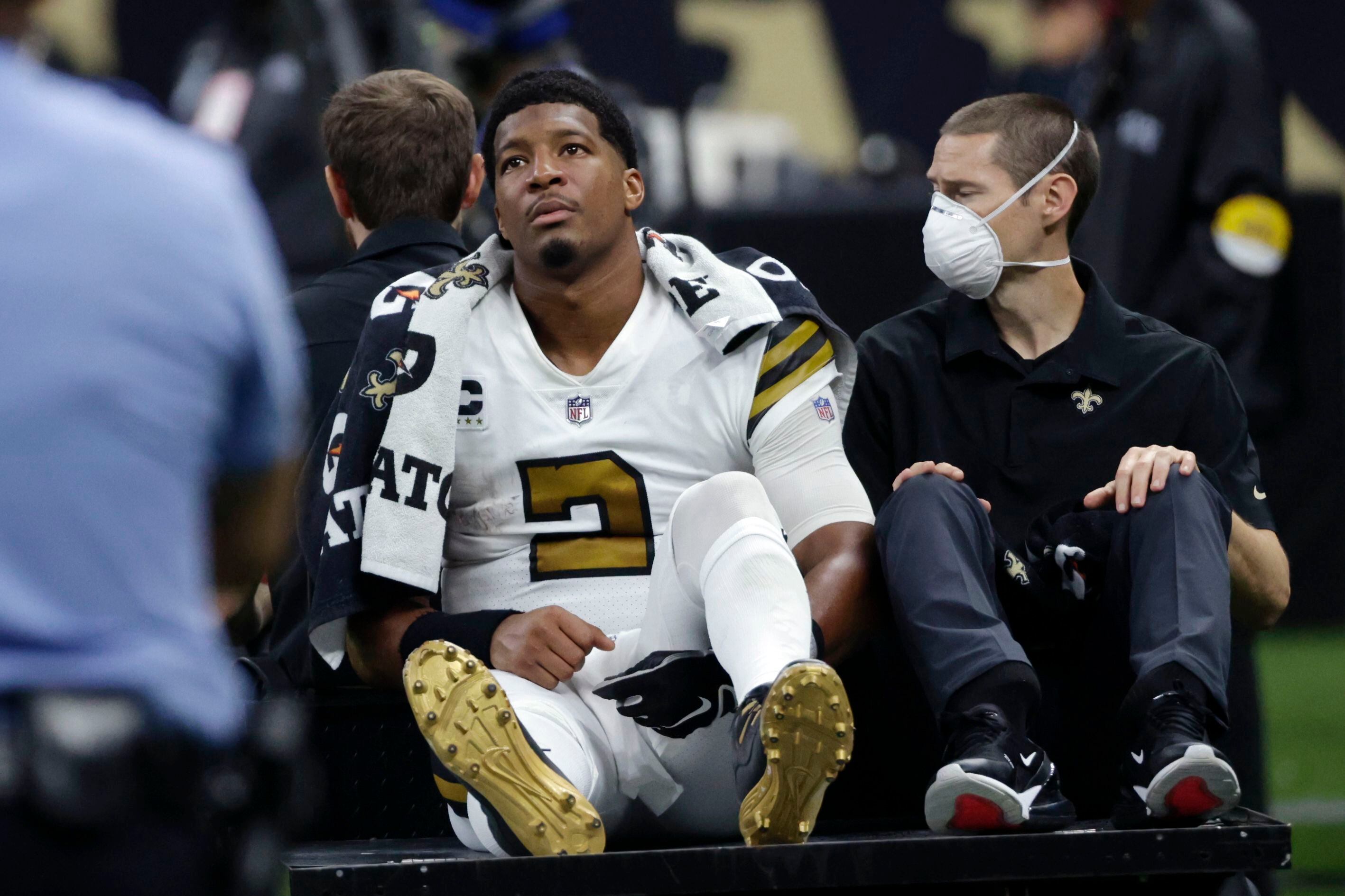 Toddler Jameis Winston Black New Orleans Saints Team Player