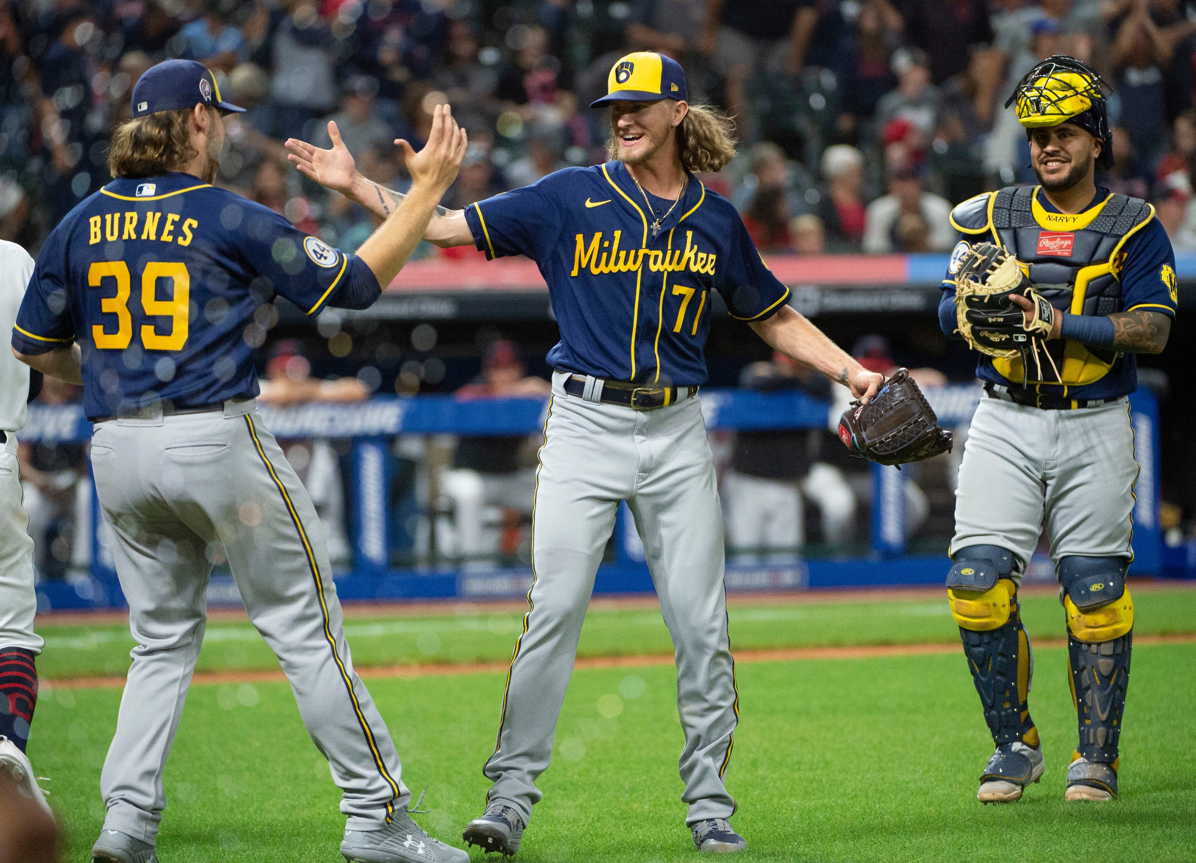 Burnes and Hader combine for second no-hitter in Brewers franchise history  (AUDIO)