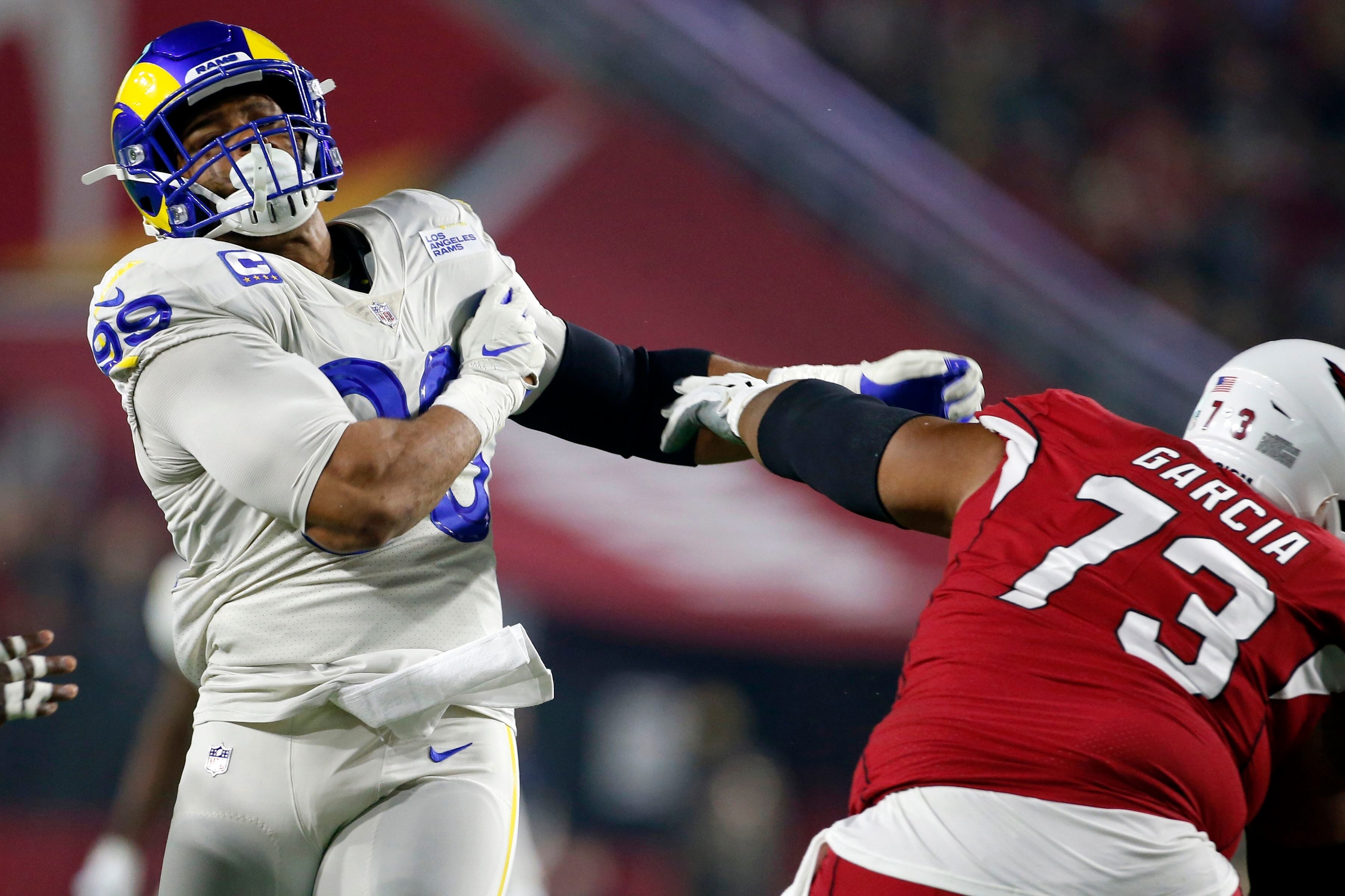 Los Angeles Rams 30-23 Arizona Cardinals: Matthew Stafford throws three  touchdowns, Aaron Donald has three sacks as Rams clinch huge win, NFL News