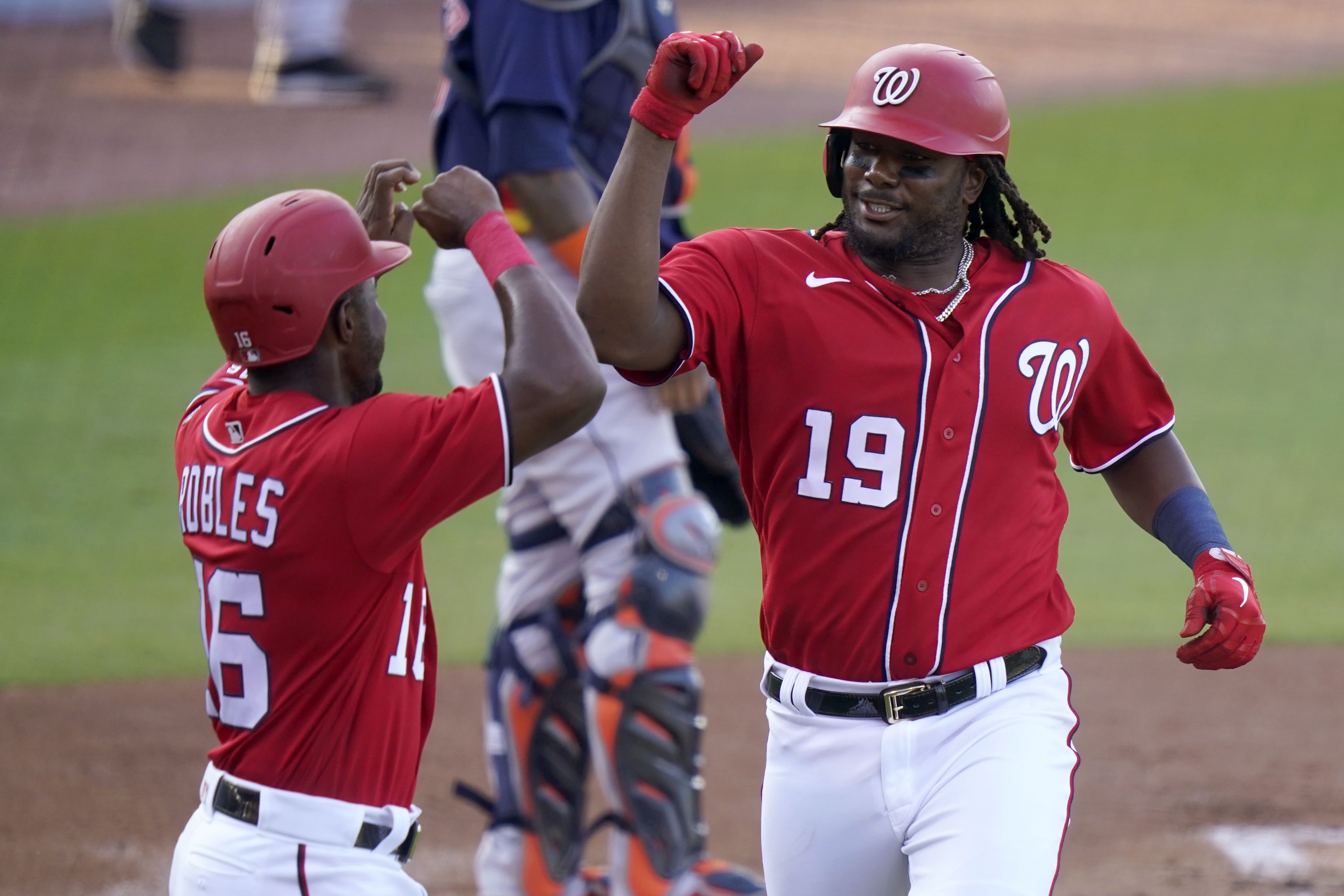 Washington Nationals first baseman Josh Bell, spring training