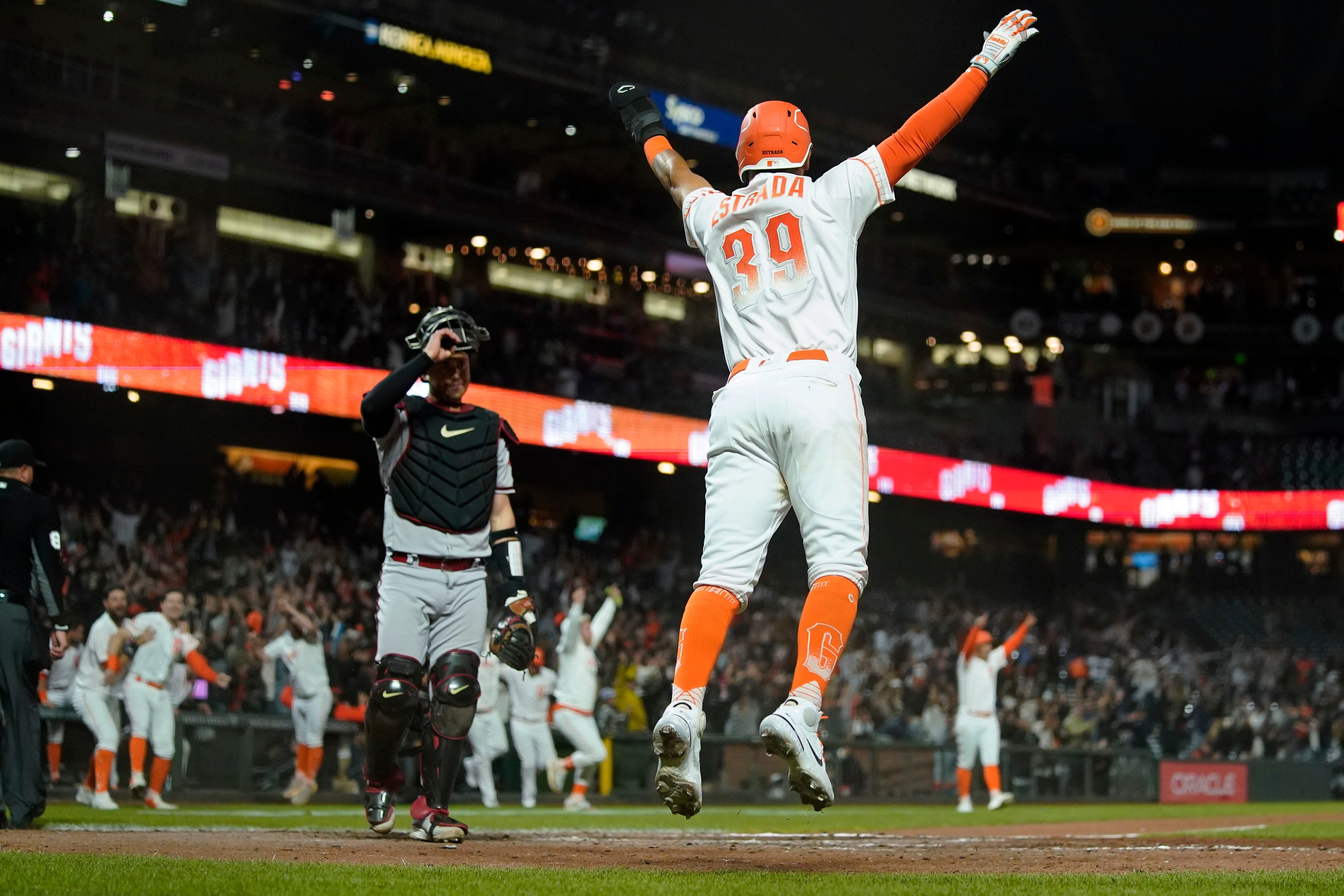 Crawford's HR with 2 outs in 9th lifts Giants past D-backs – KXAN Austin
