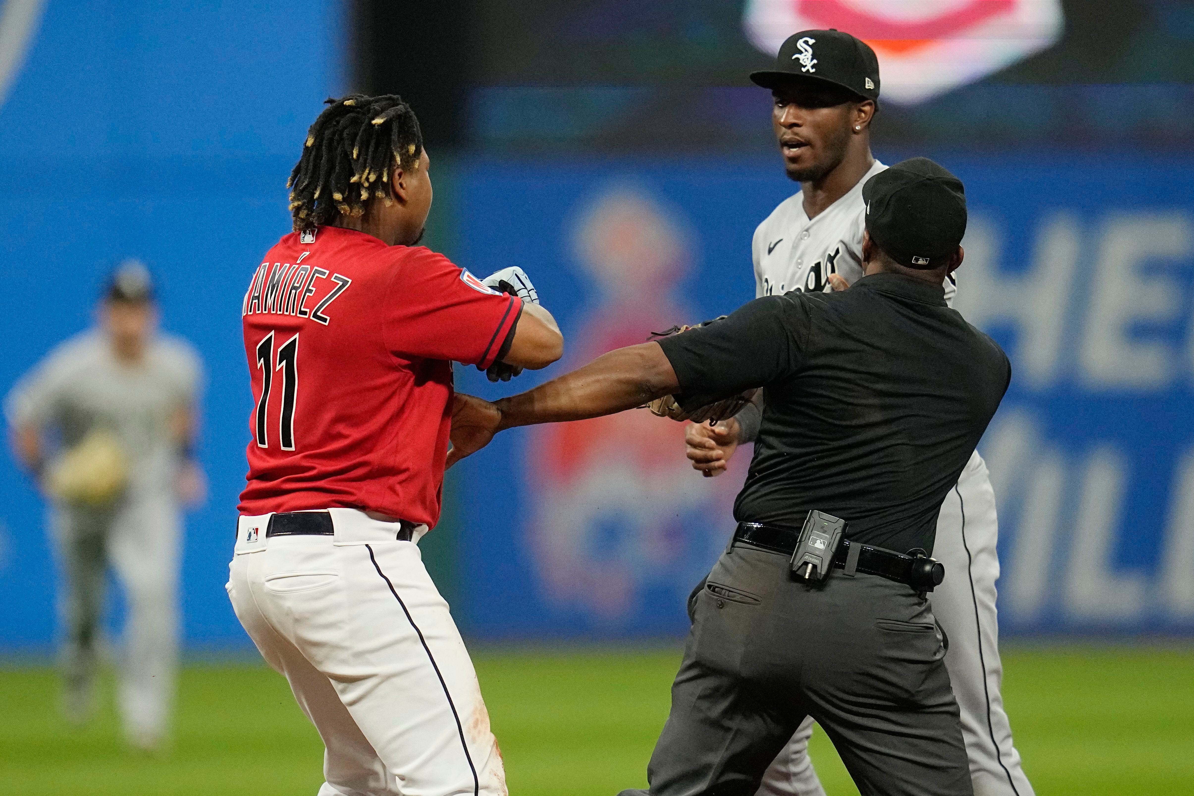 MLB suspends Chicago's Tim Anderson 6 games, Cleveland's José