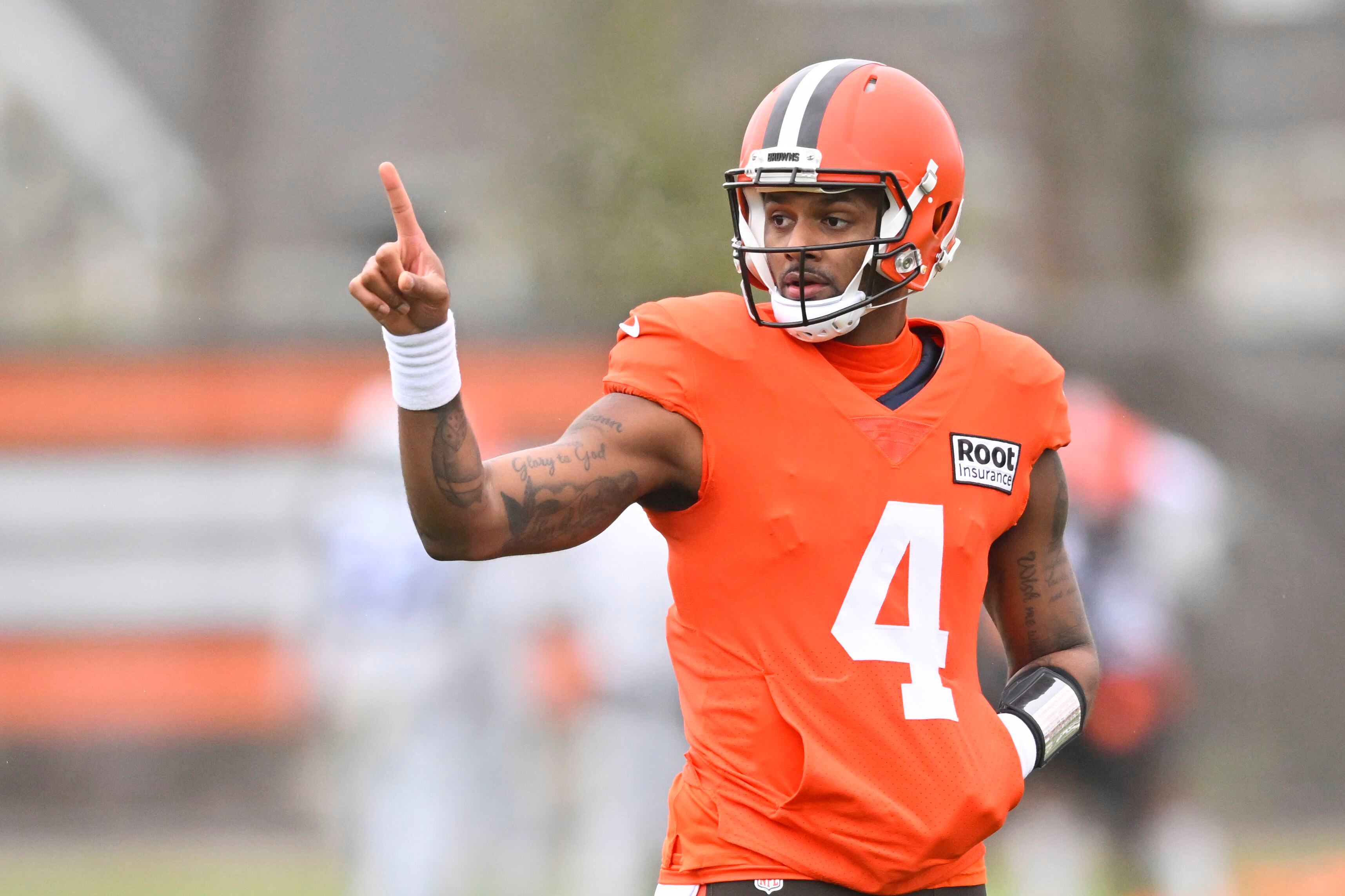 Browns' Deshaun Watson addresses facemask penalties