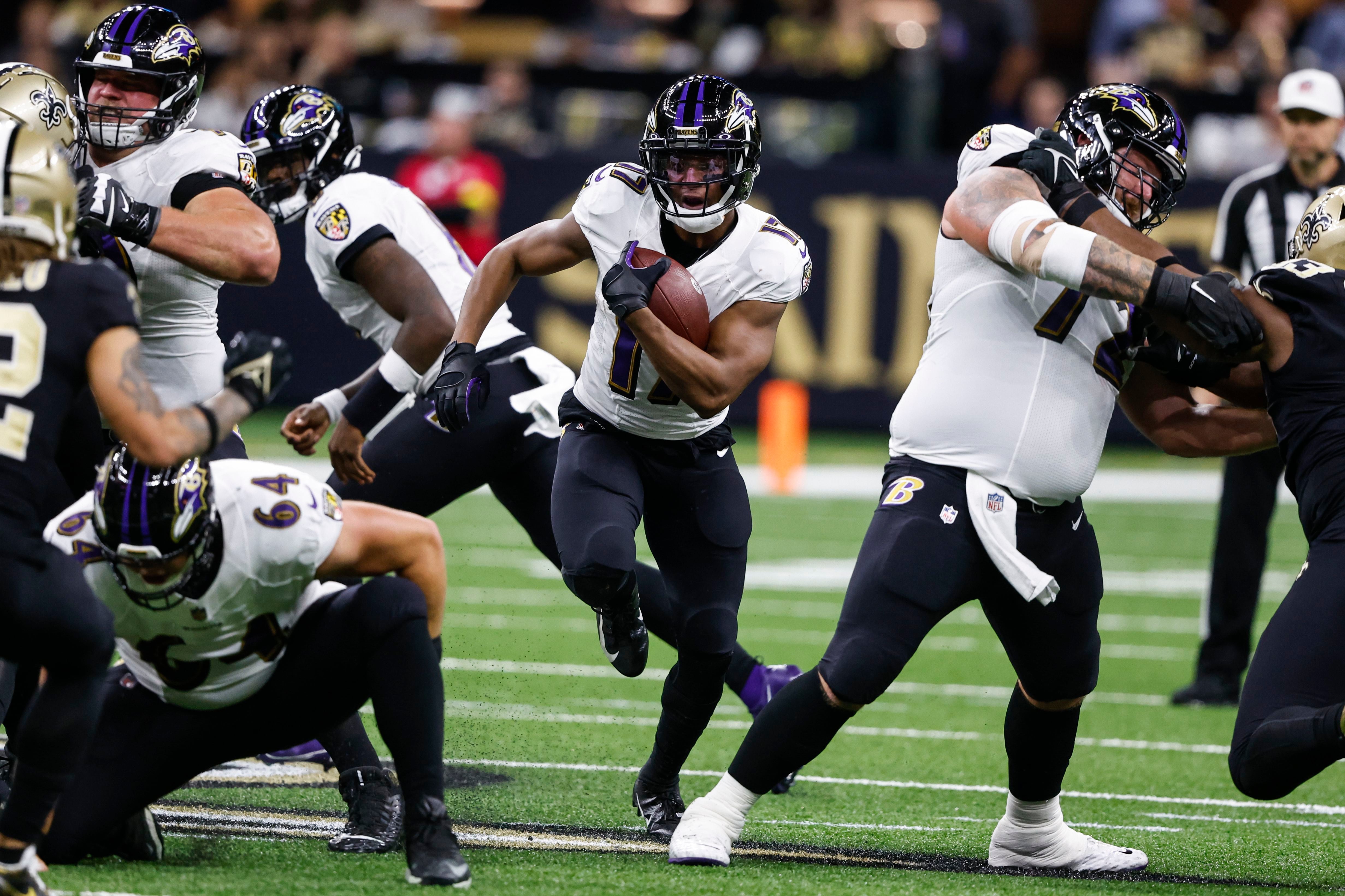 Drake, Houston lead Ravens past Saints for 3rd straight win