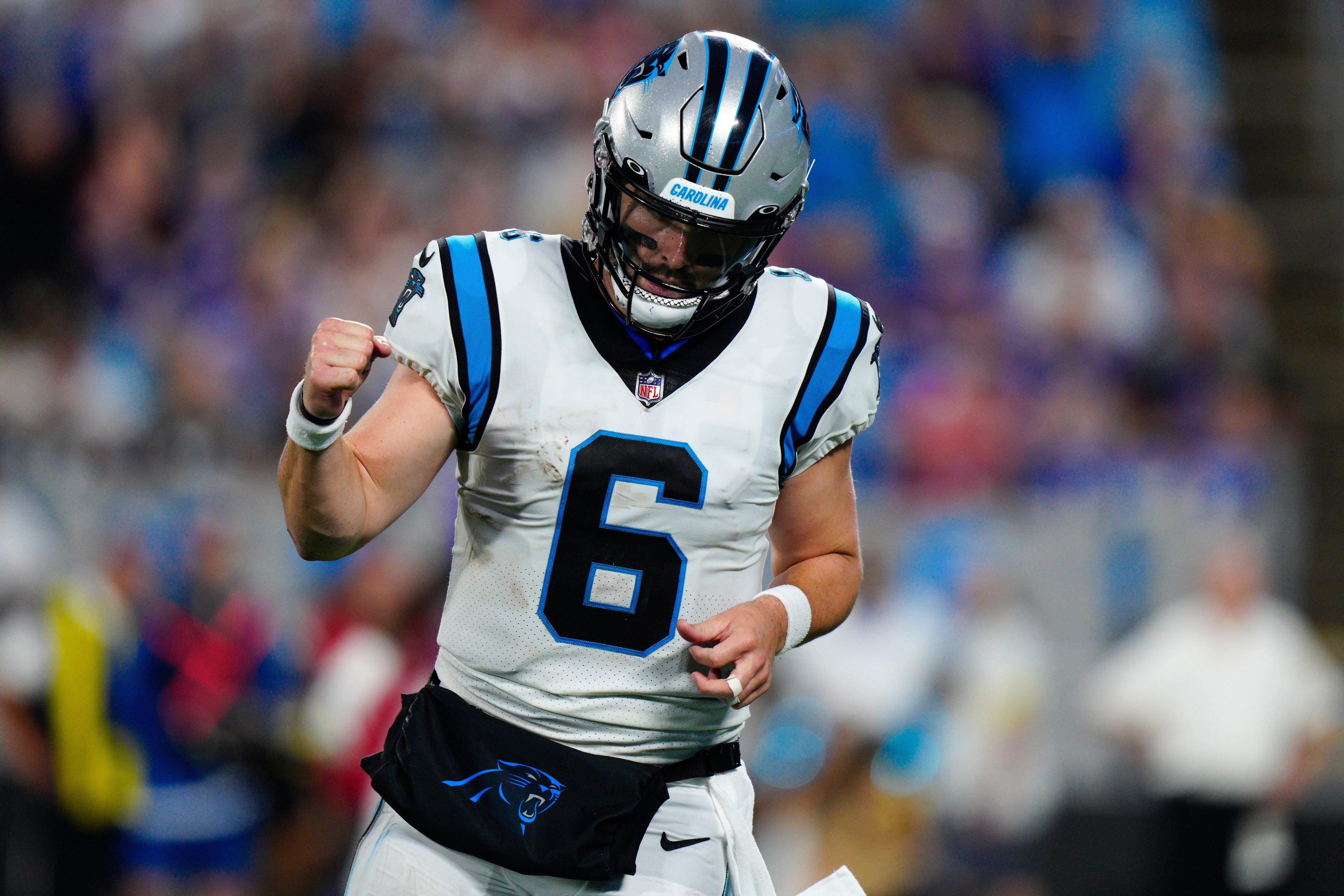 What Baker Mayfield did at Carolina Panthers practice on Aug. 9, 2022 