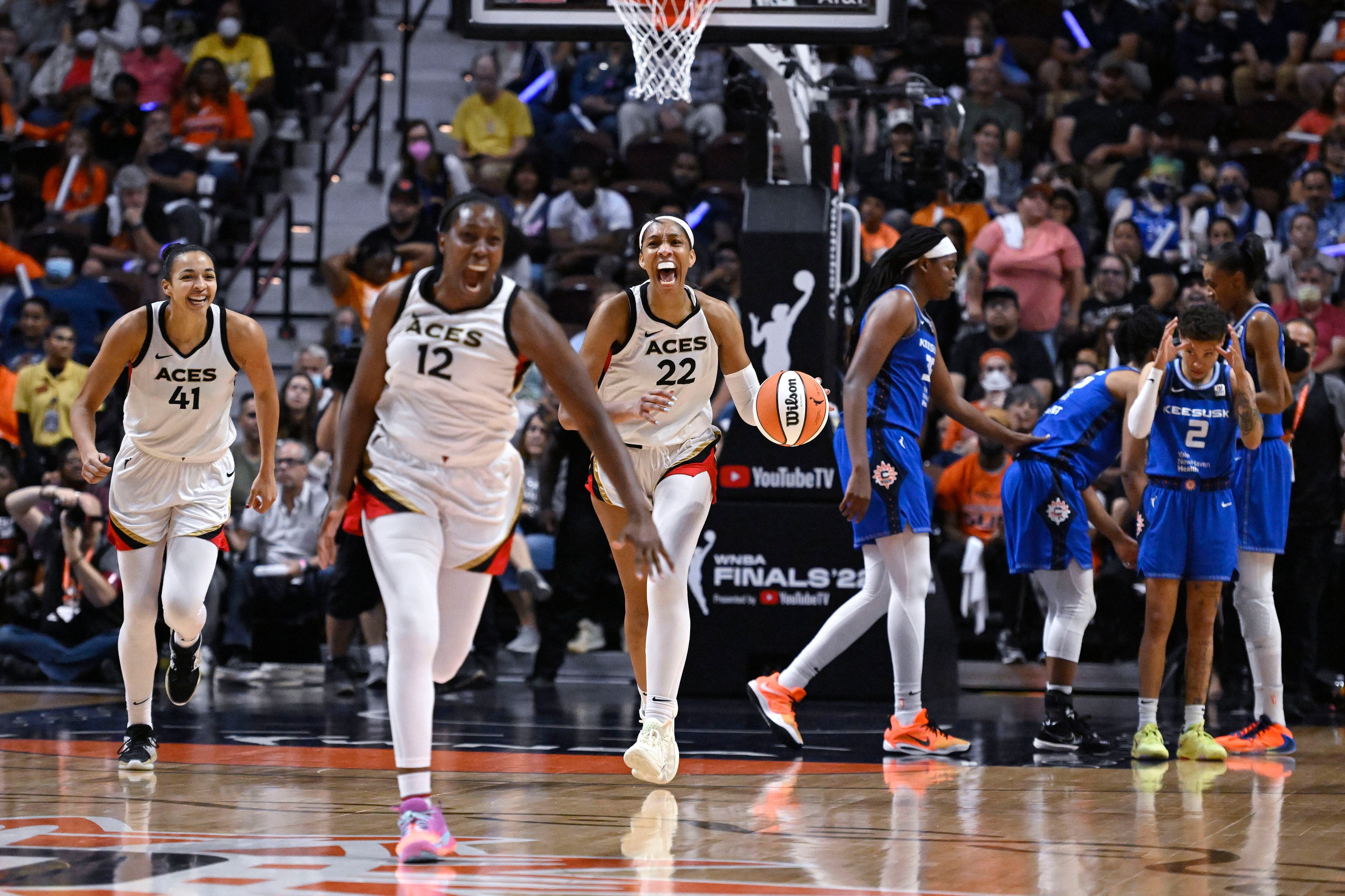 Las Vegas Aces on X: 🏆 2022 @WNBA CHAMP 🏆 2022 FINALS MVP @cgray209 //  #RaiseTheStakes  / X