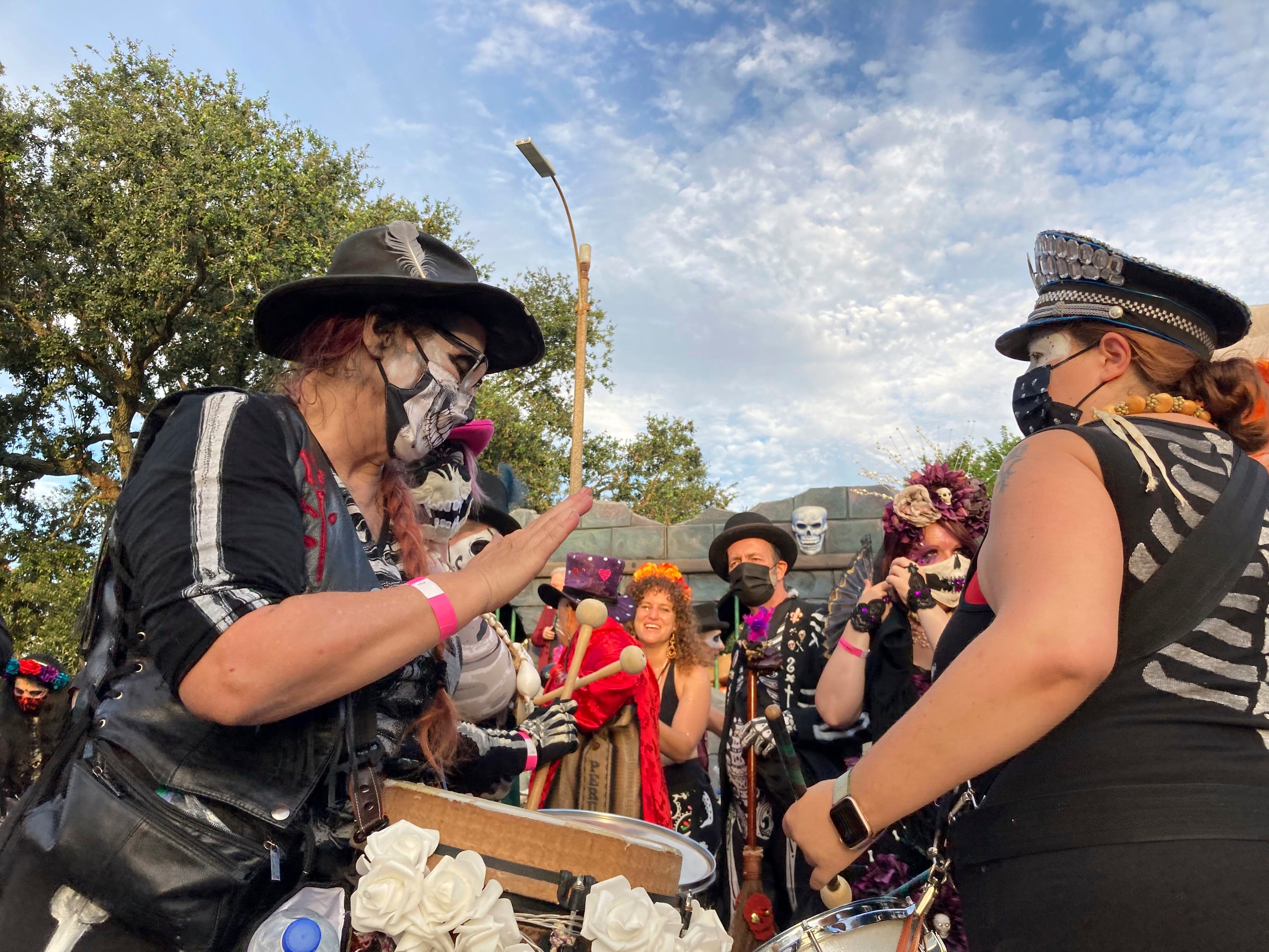 Boo! Thousands crowd New Orleans streets for 1st parade