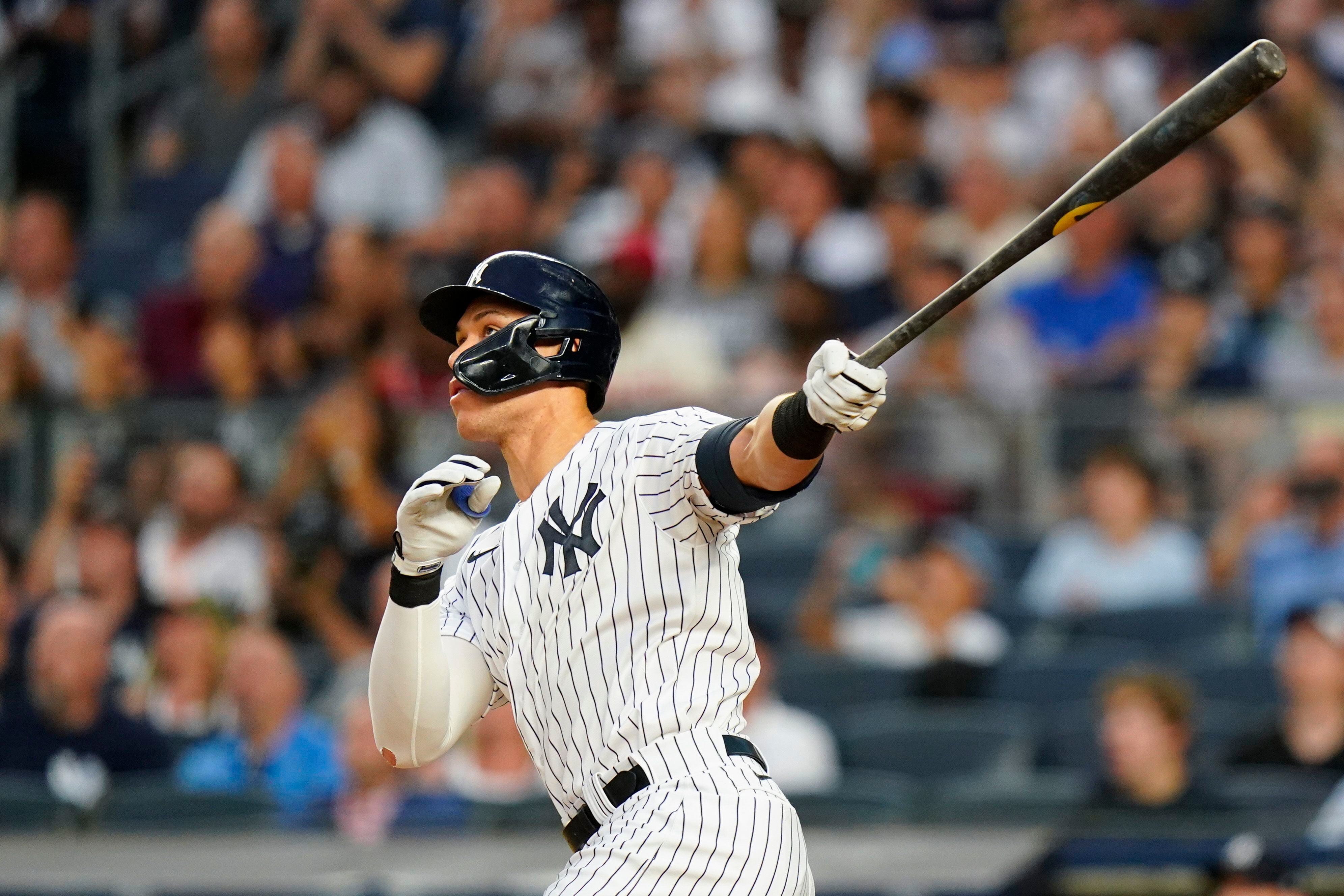 Yankees' Aaron Judge 1st in majors to 40 home runs - NBC Sports