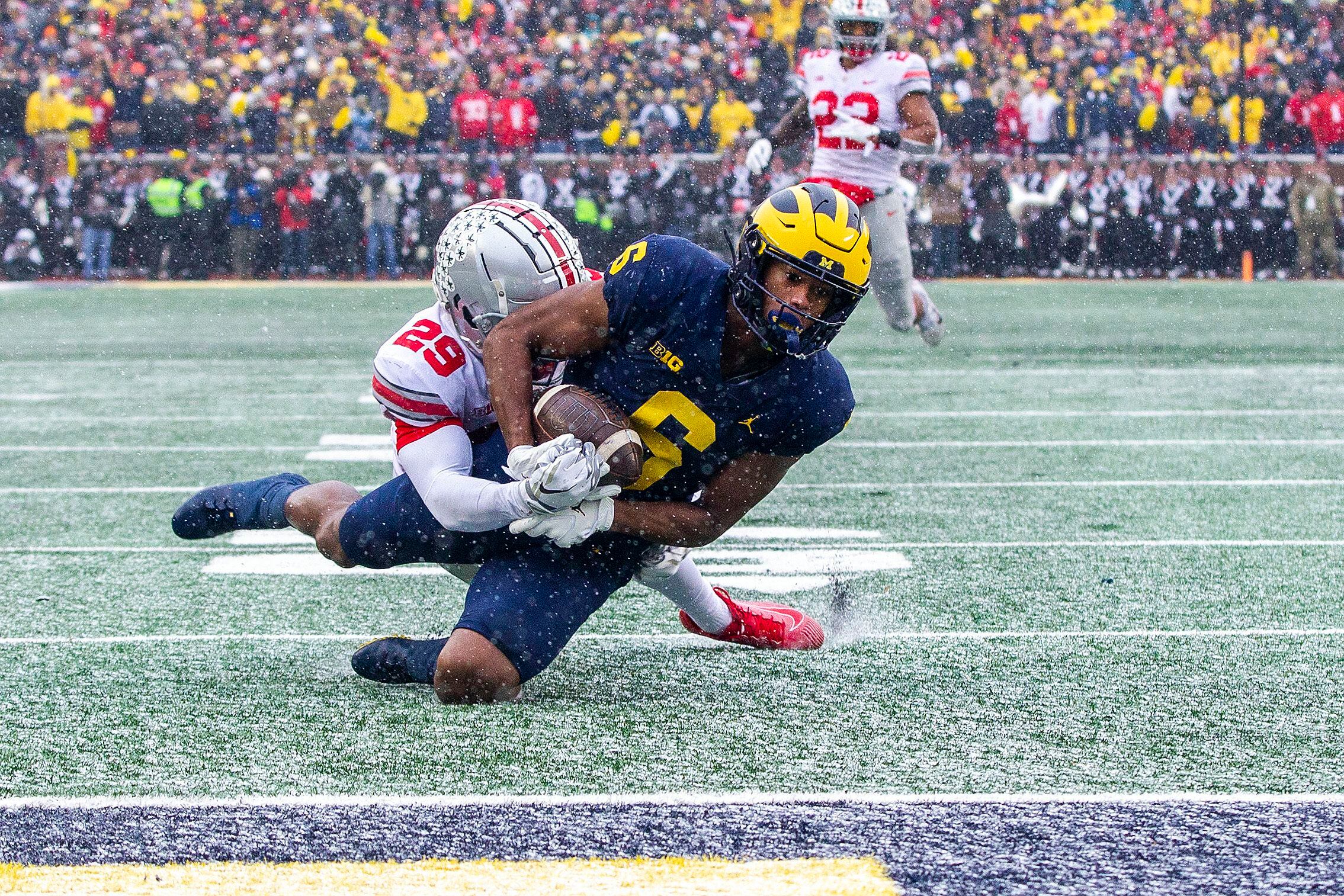 Hassan Haskins Michigan Jersey yellow