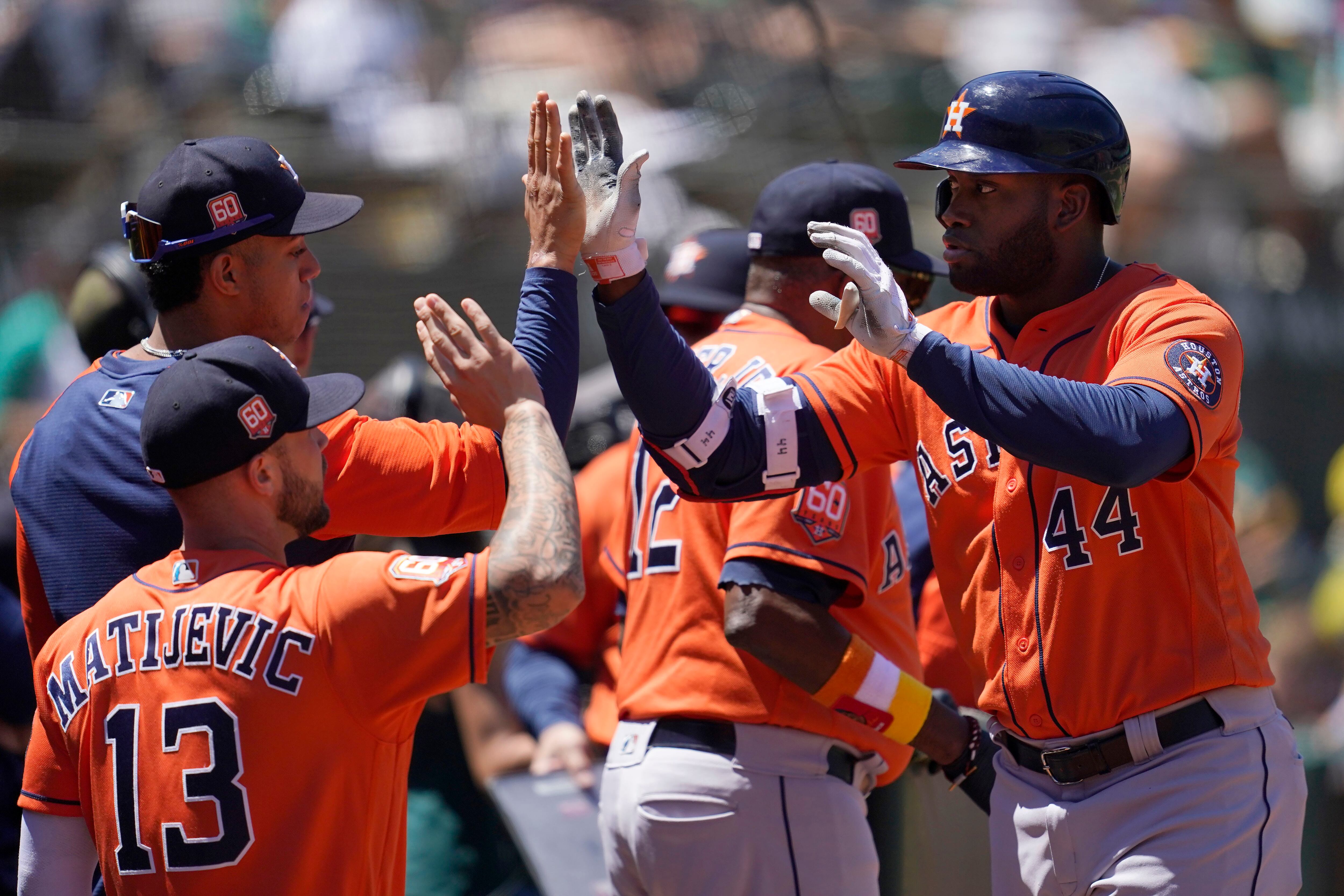 A's, Irvin beat Astros 4-2 for 1st series sweep of season