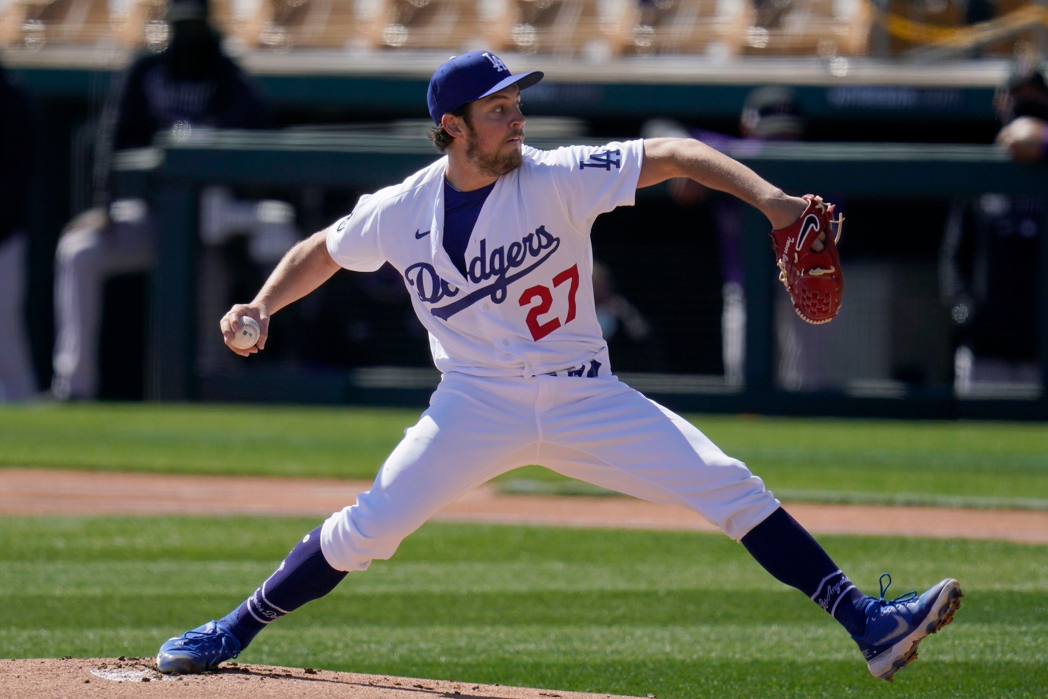 Dodgers $102 million pitcher Trevor Bauer gave a lecture during a