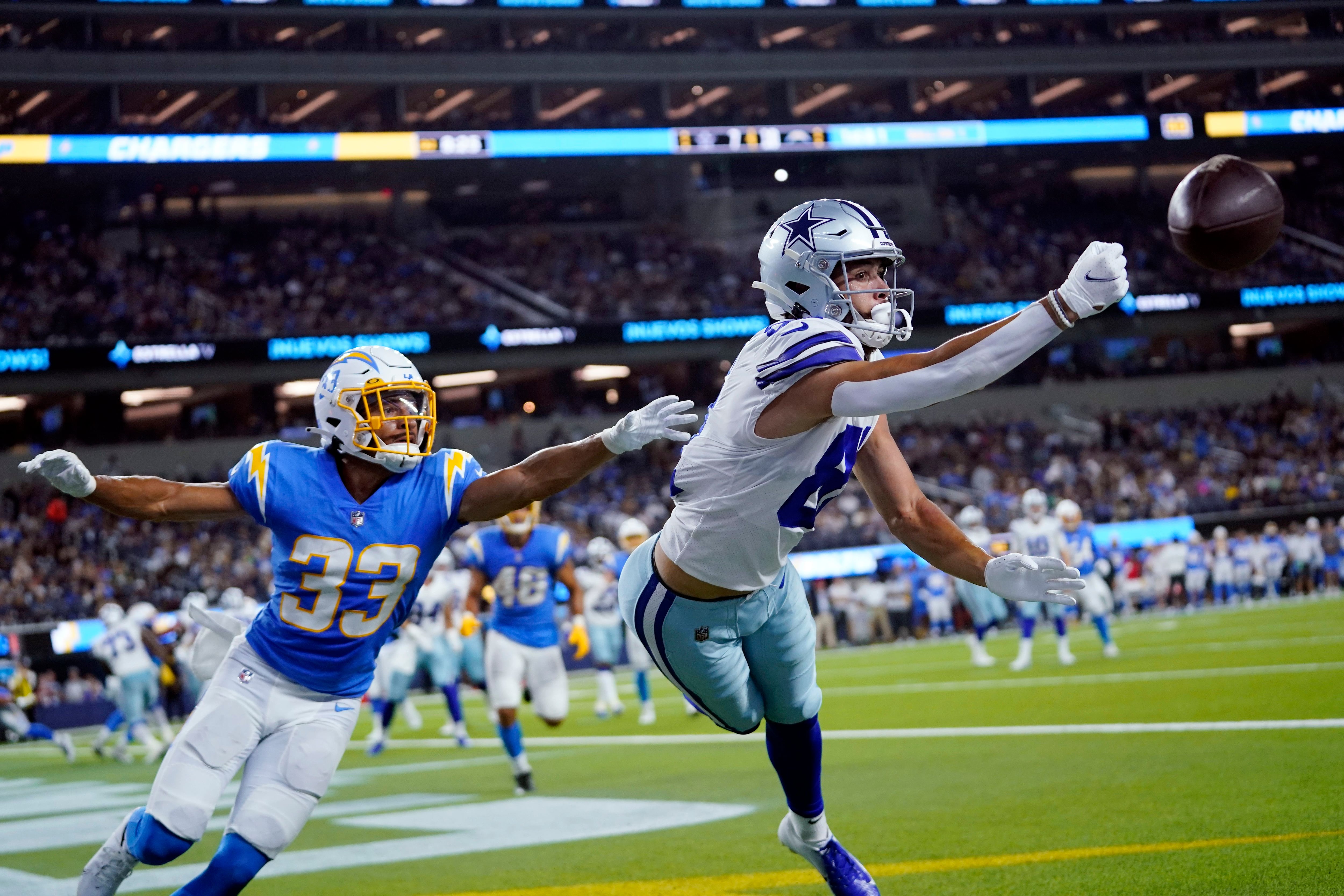 Turpin has kickoff, punt return TDs; Cowboys beat Chargers