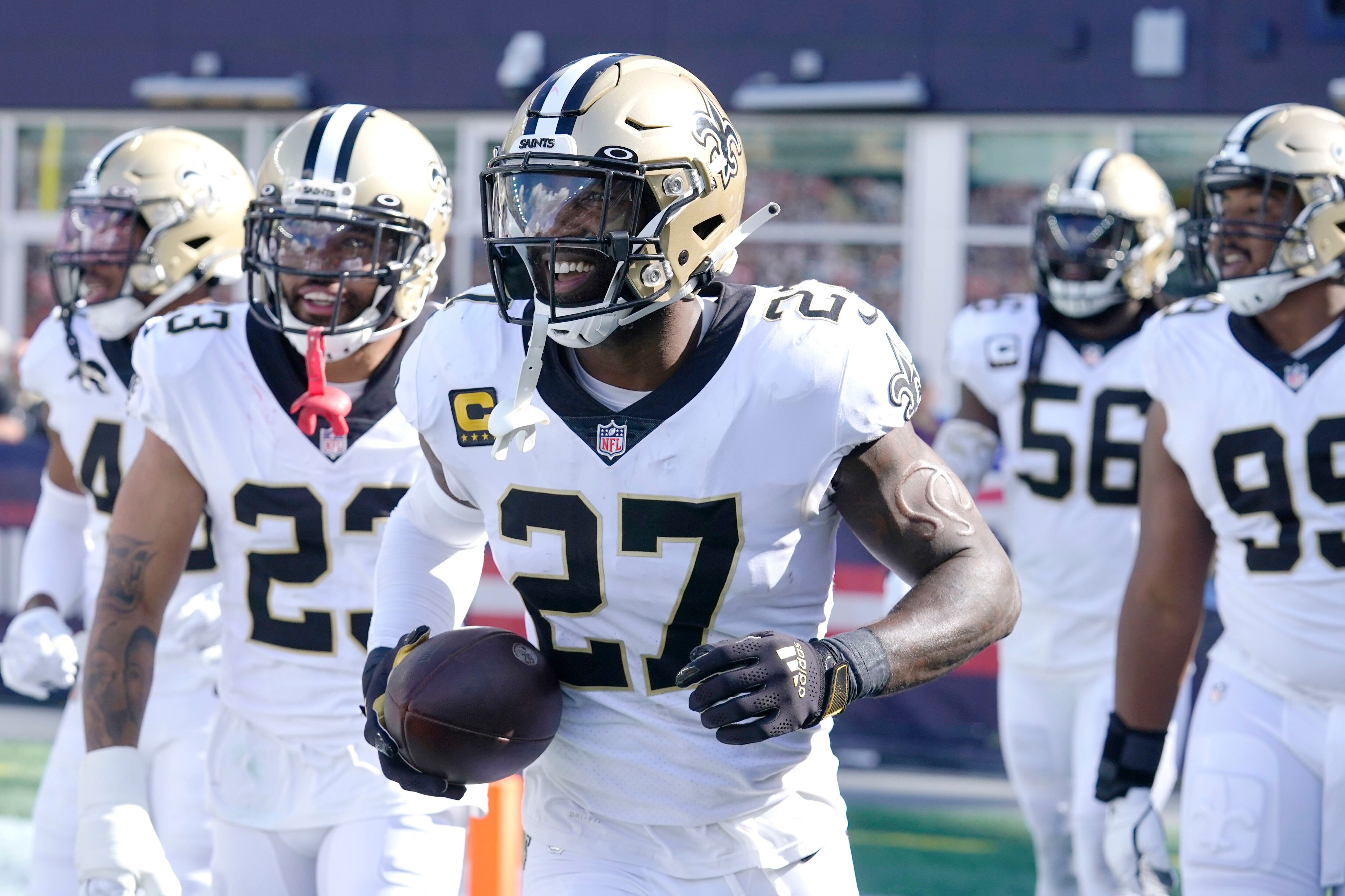 Sunday, September 26, 2021: New Orleans Saints running back Alvin