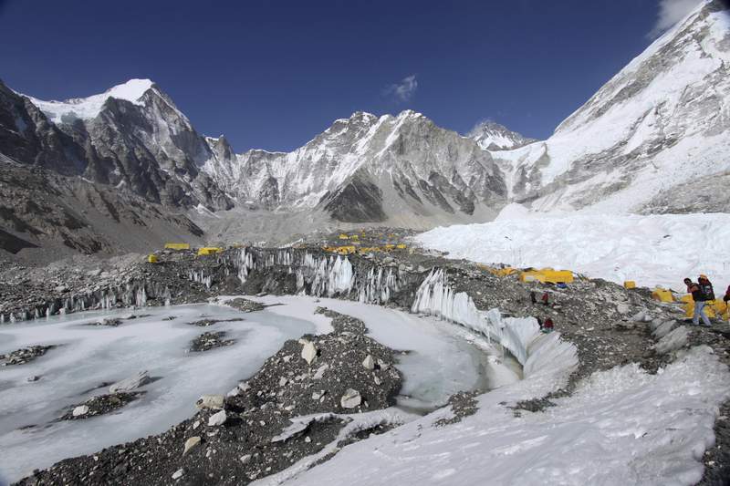 China opens Everest’s north side to 38 virus-tested climbers