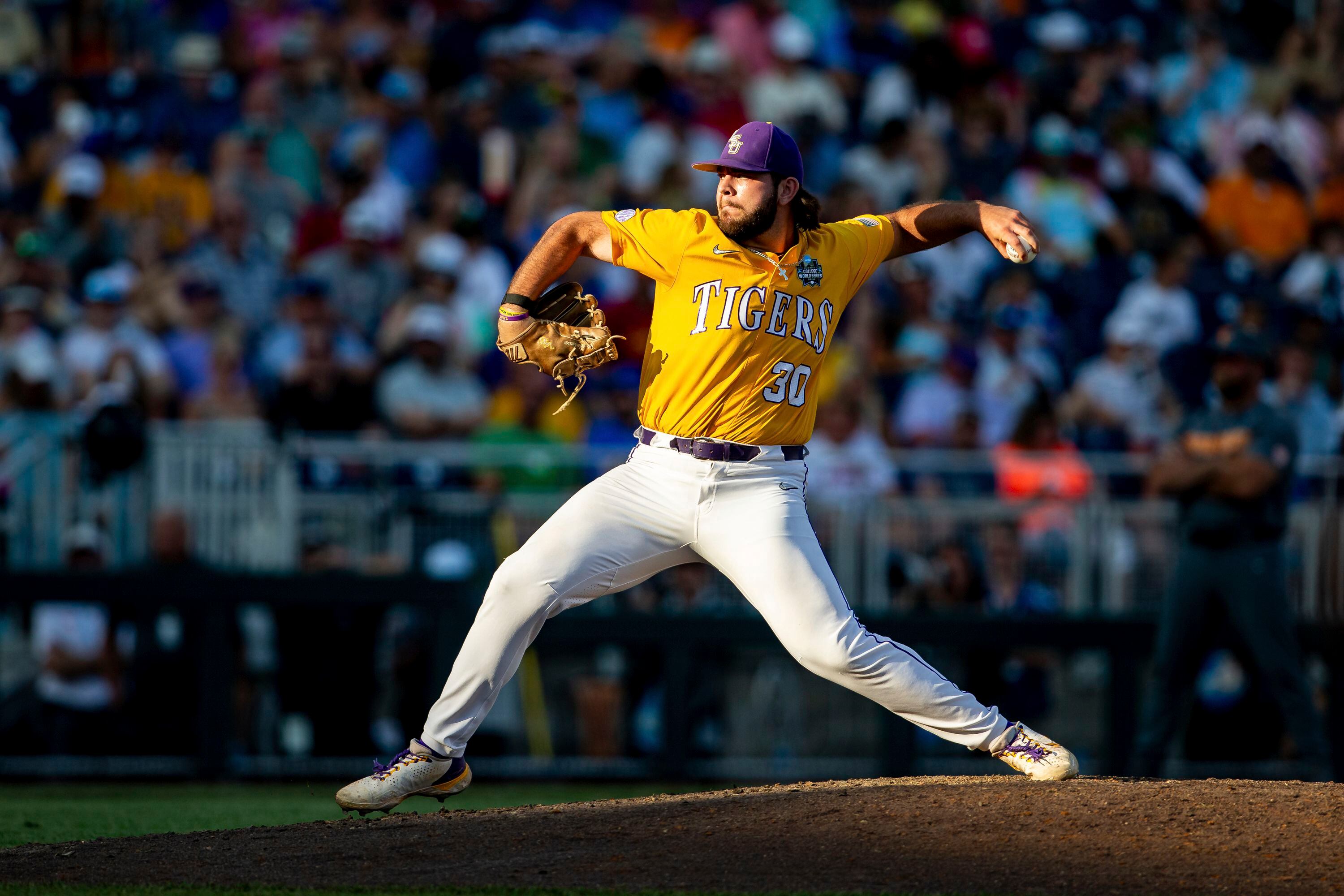 LSU Baseball Runner