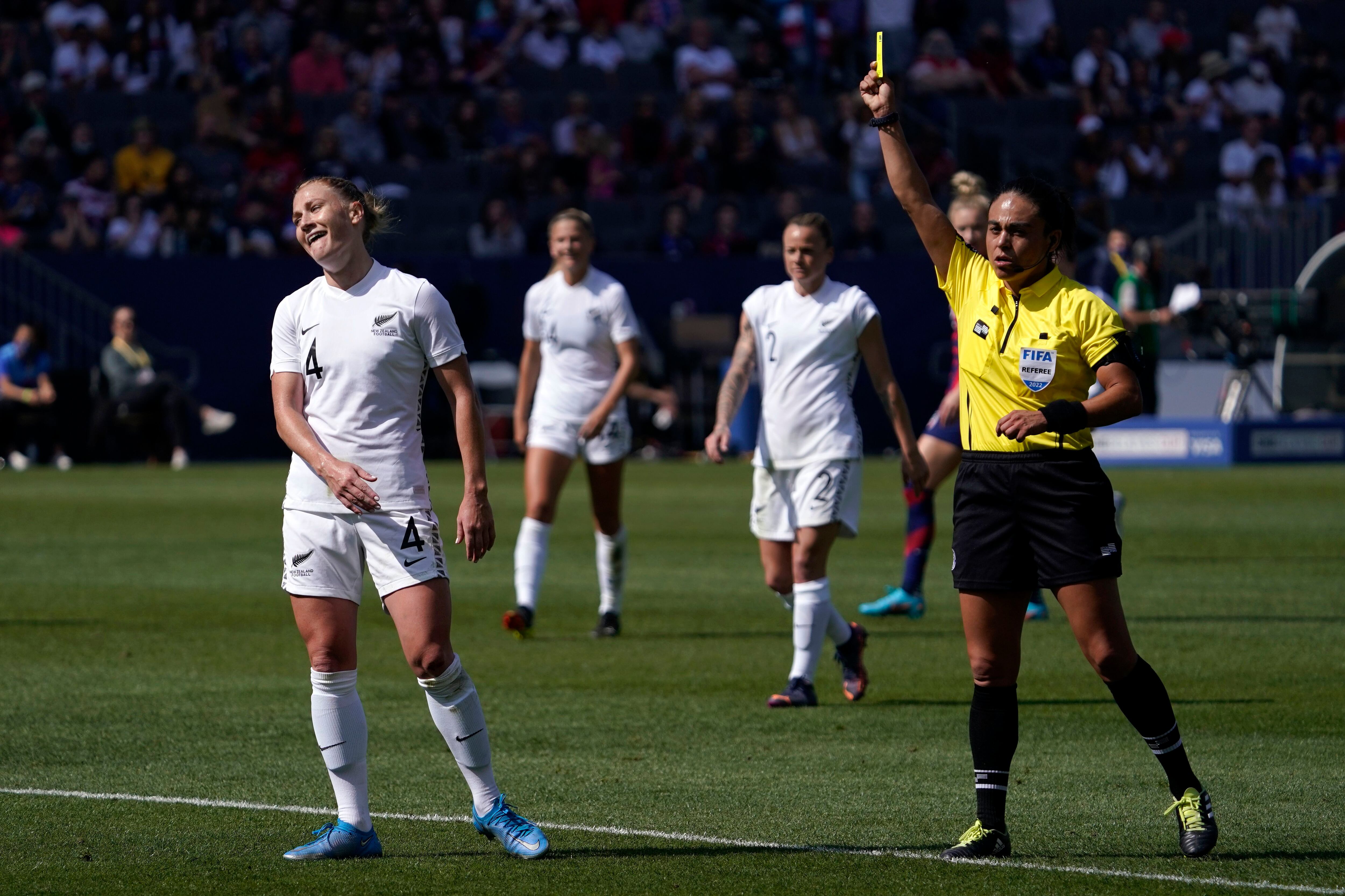 Record hat trick of own goals leads US over New Zealand 5-0