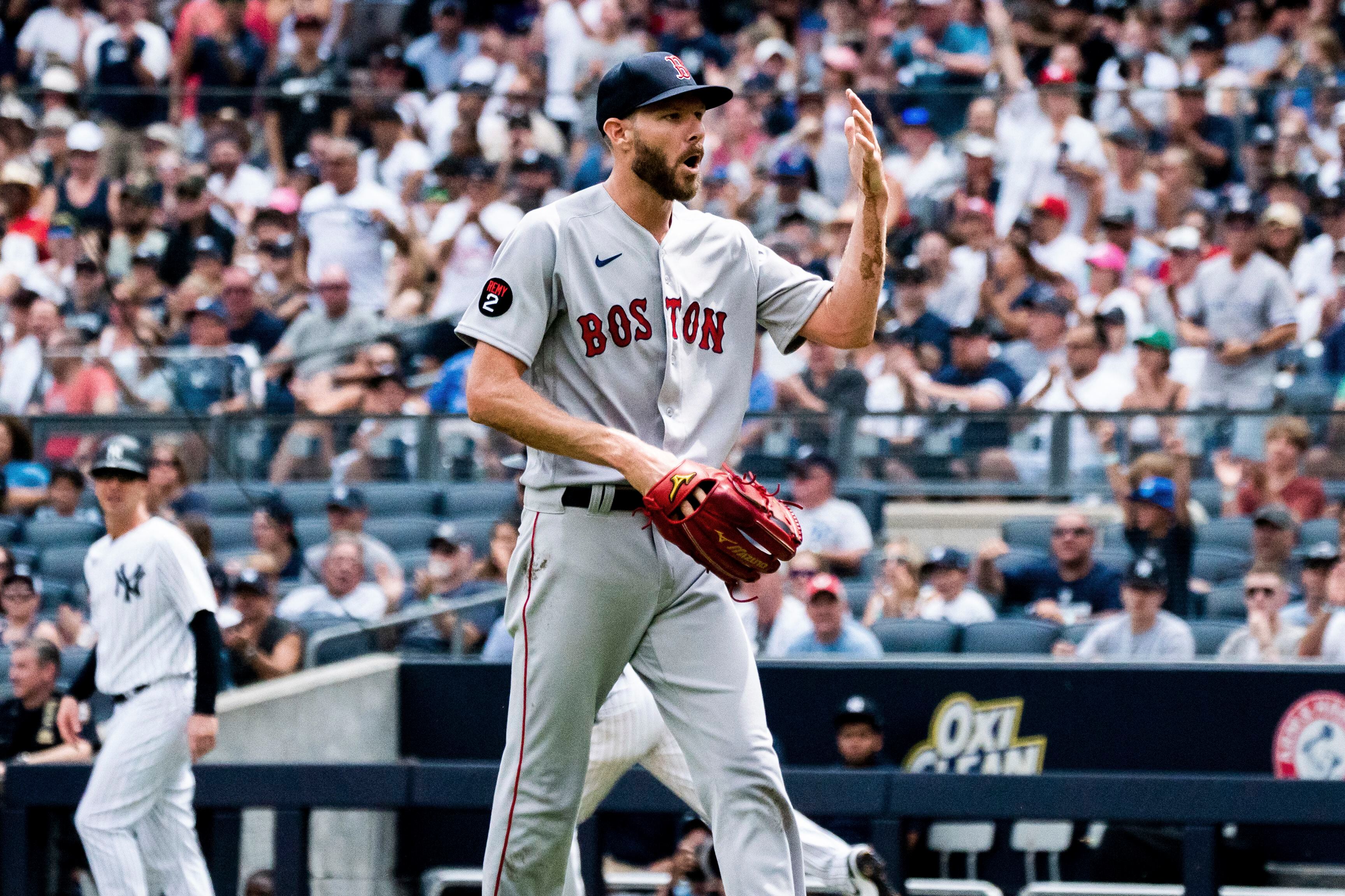 Boston Red Sox relief pitcher Hirokazu Sawamura during a baseball