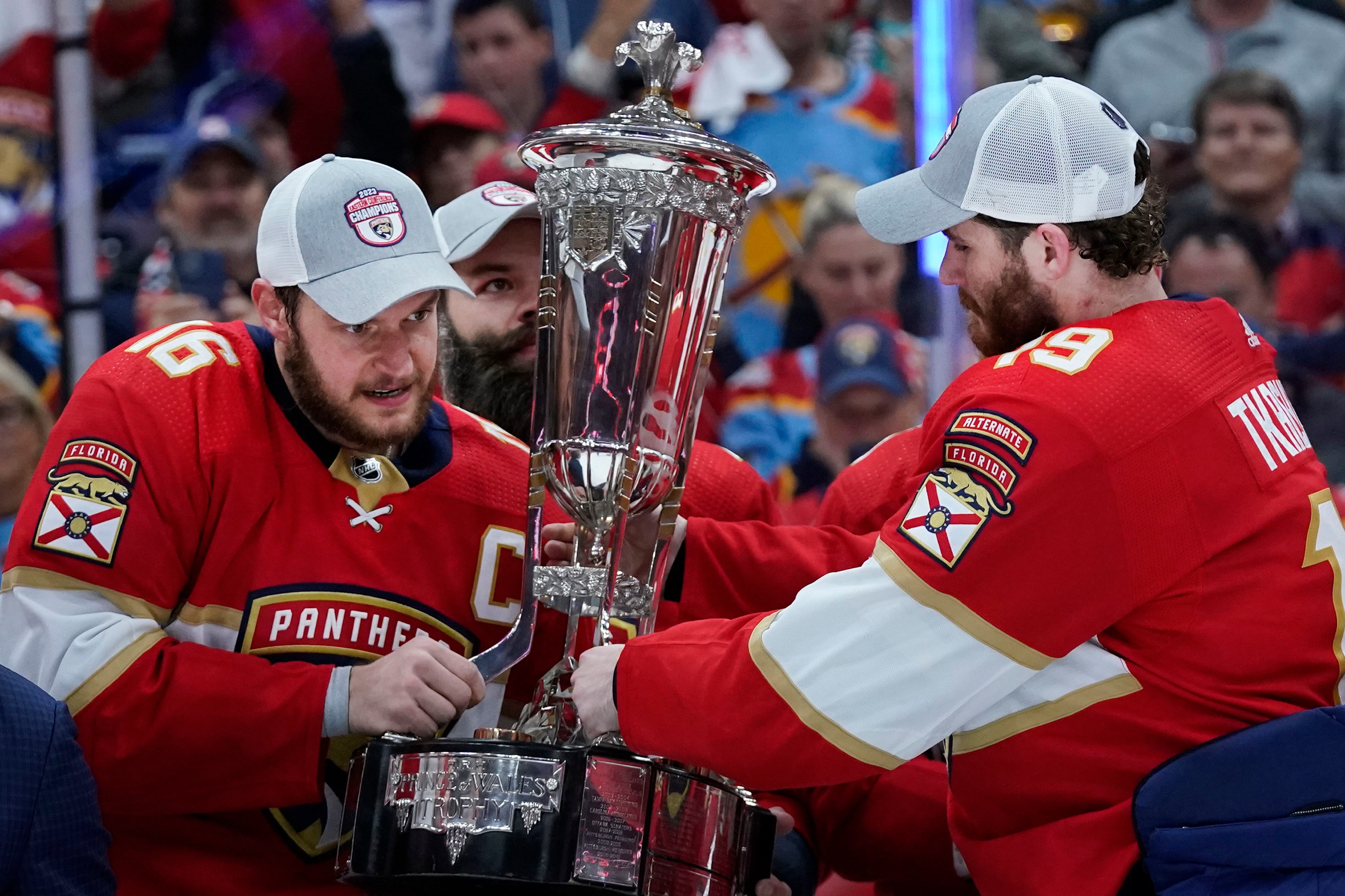 Panthers win away from Stanley Cup Final after beating Hurricanes