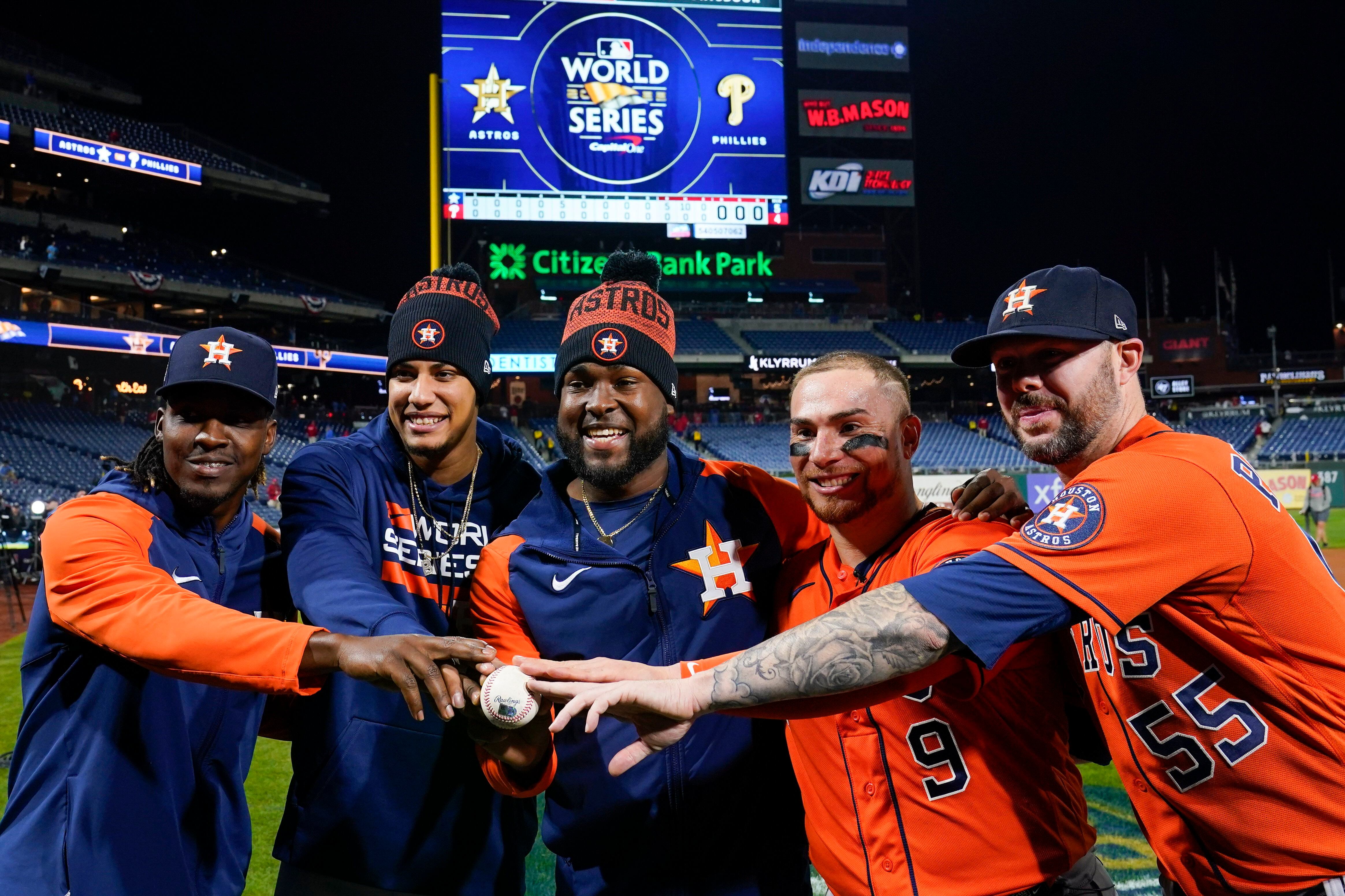 World Series 2022: Astros throw first combined no-hitter in MLB postseason  history, tie series at 2