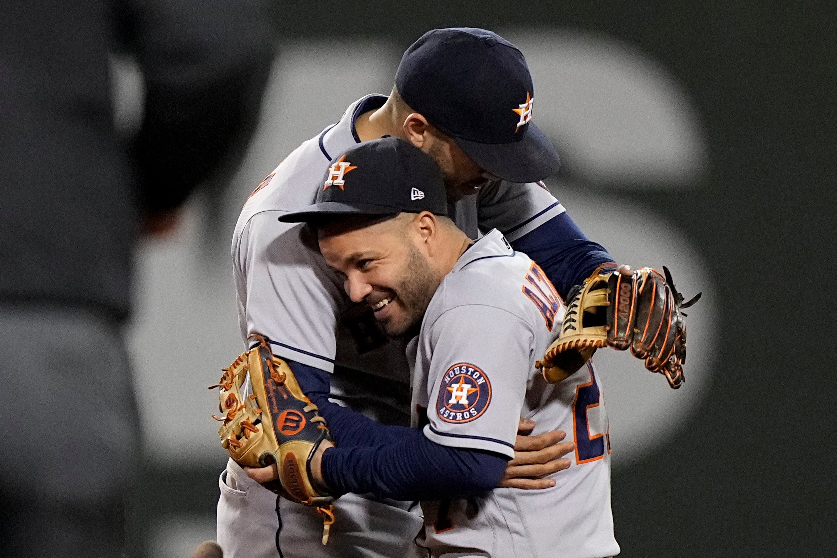 Time now for Astros Chatter presented by Topo Chico Two old