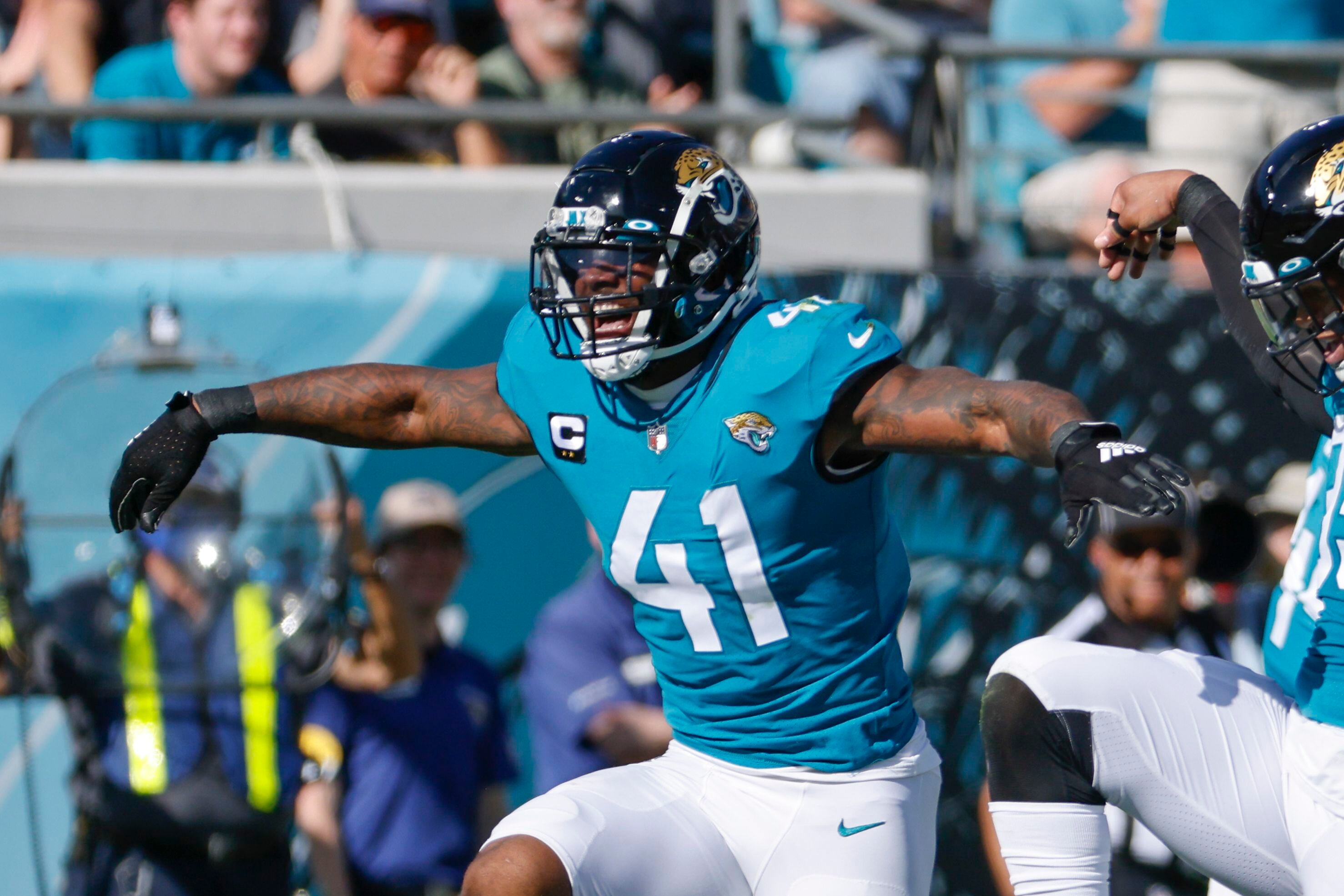 Jaguars uniform: Jacksonville to wear teal jerseys vs. Giants