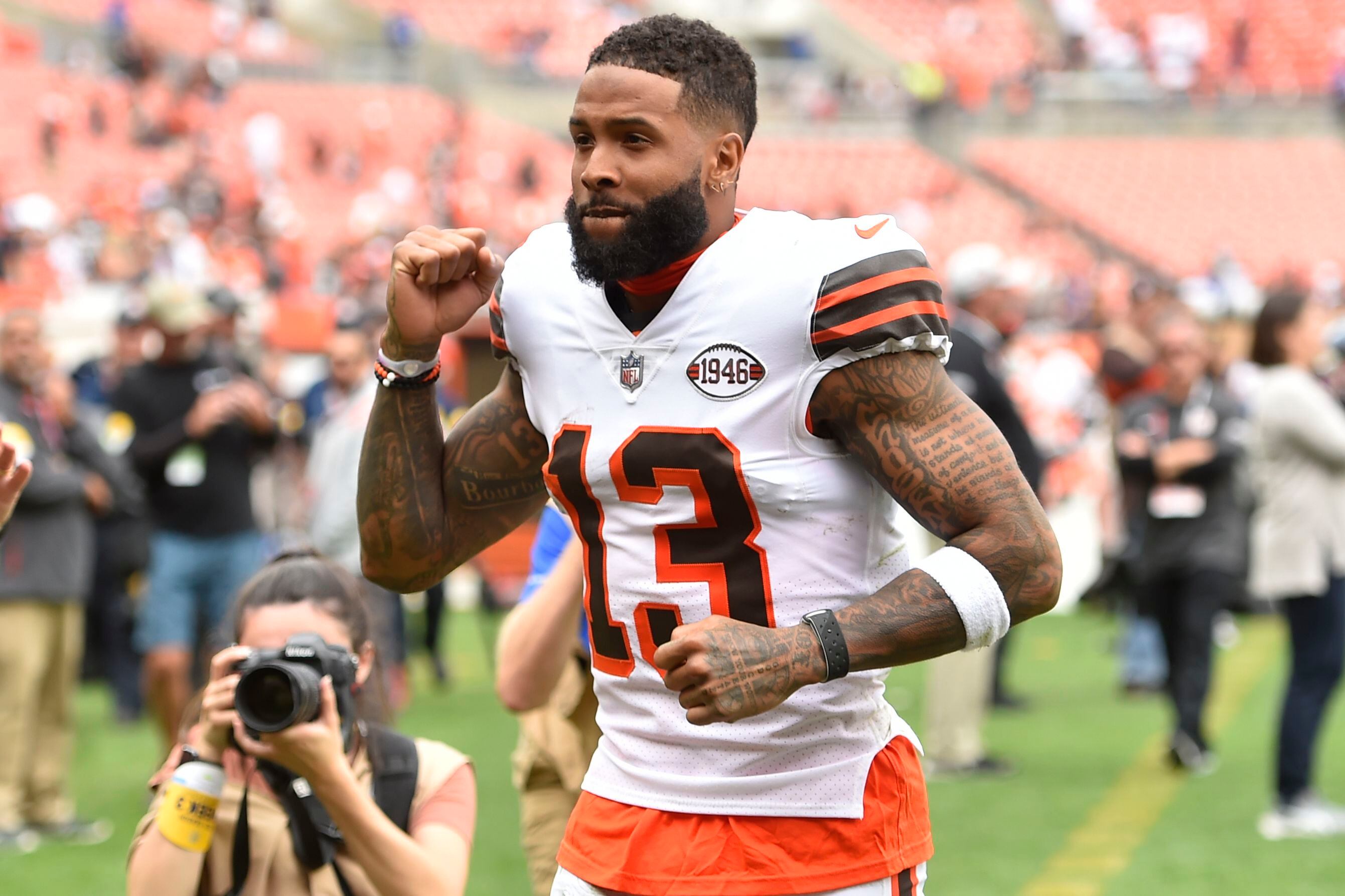 Browns release Landry after 4 seasons, now free agent