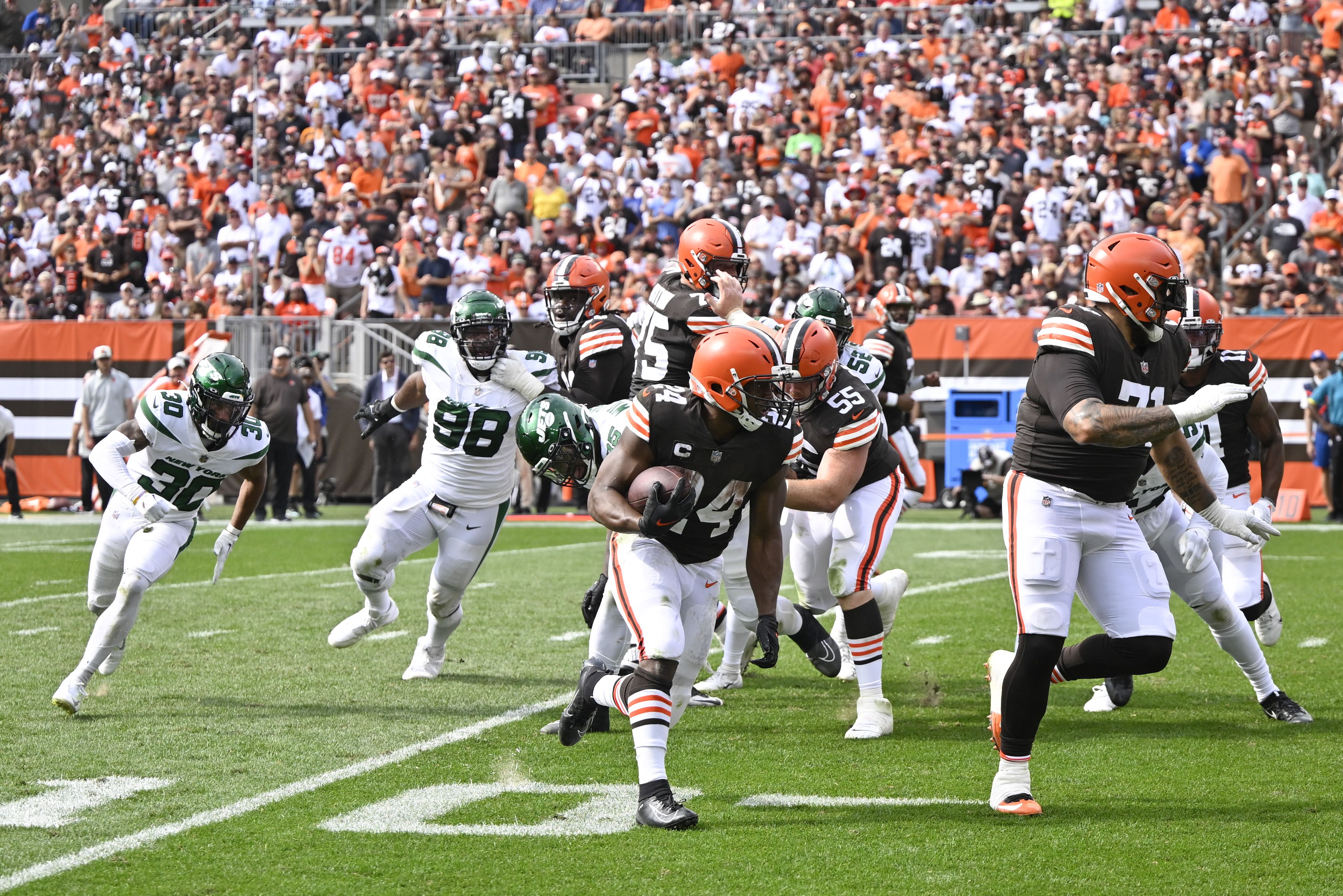 How the Jets Stunned the Browns, 31-30 - The New York Times