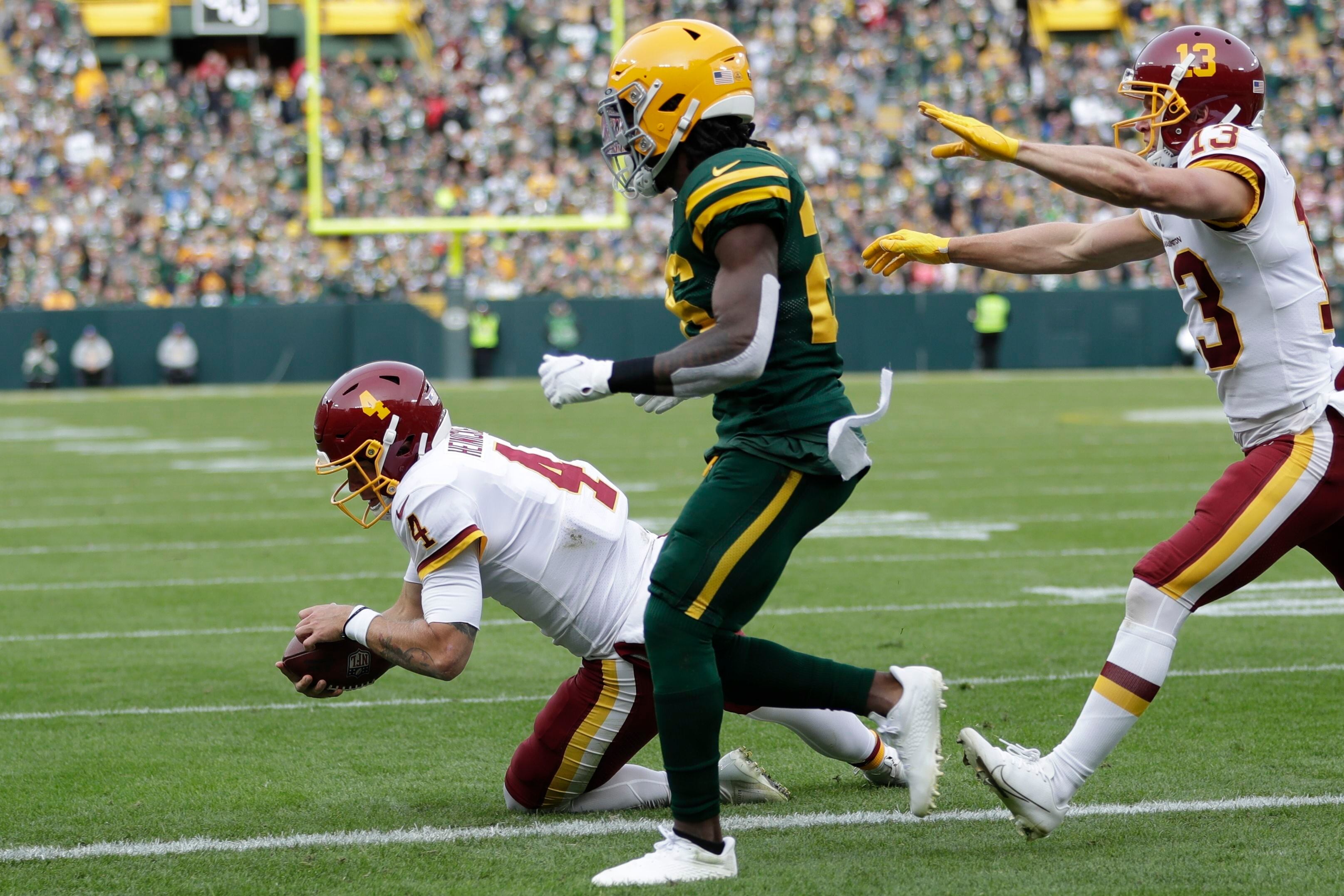 Packers defeat Washington 24-10 for 6th straight victory