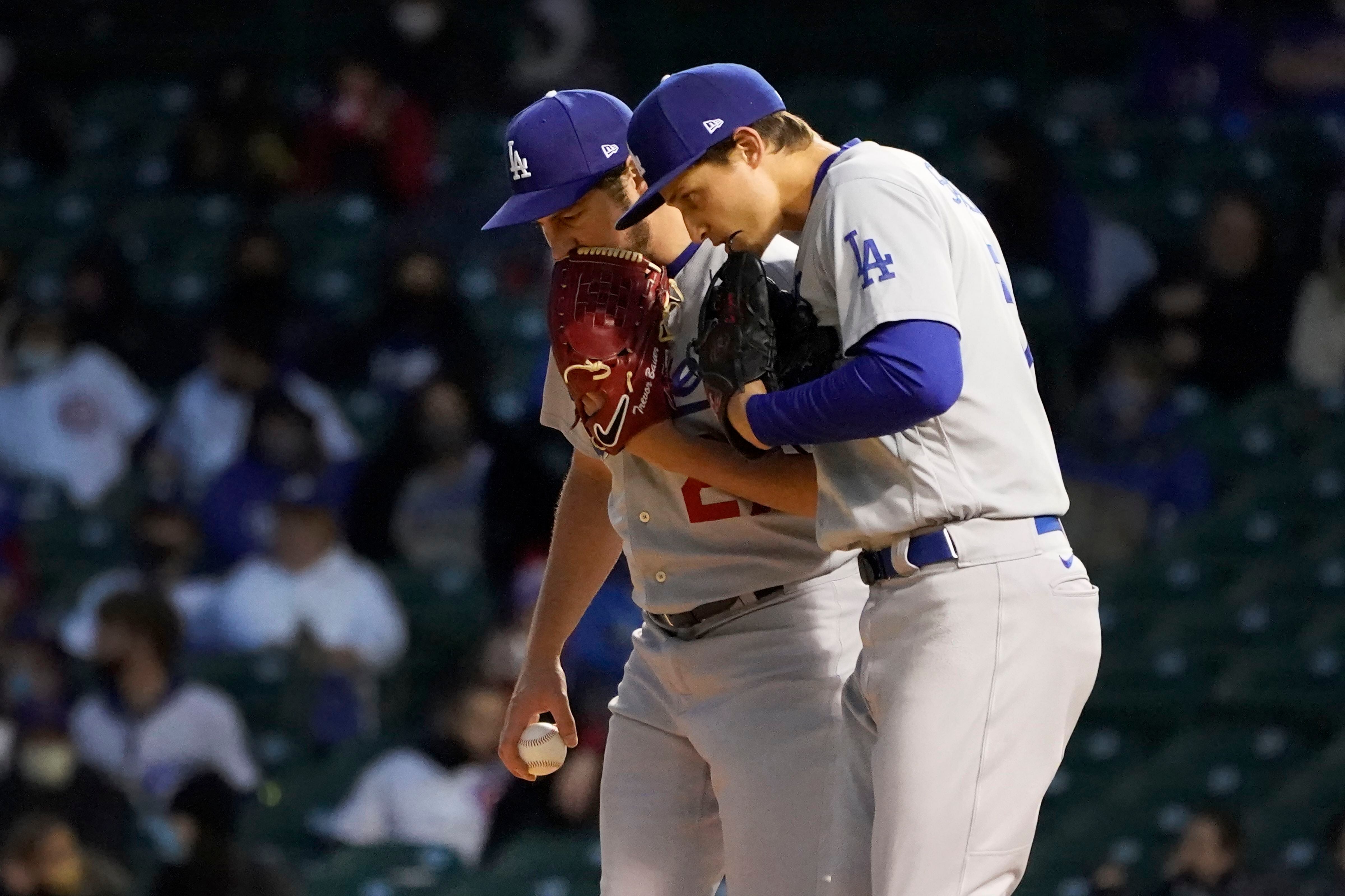 Kershaw goes 1 inning in shortest start, Cubs top Dodgers