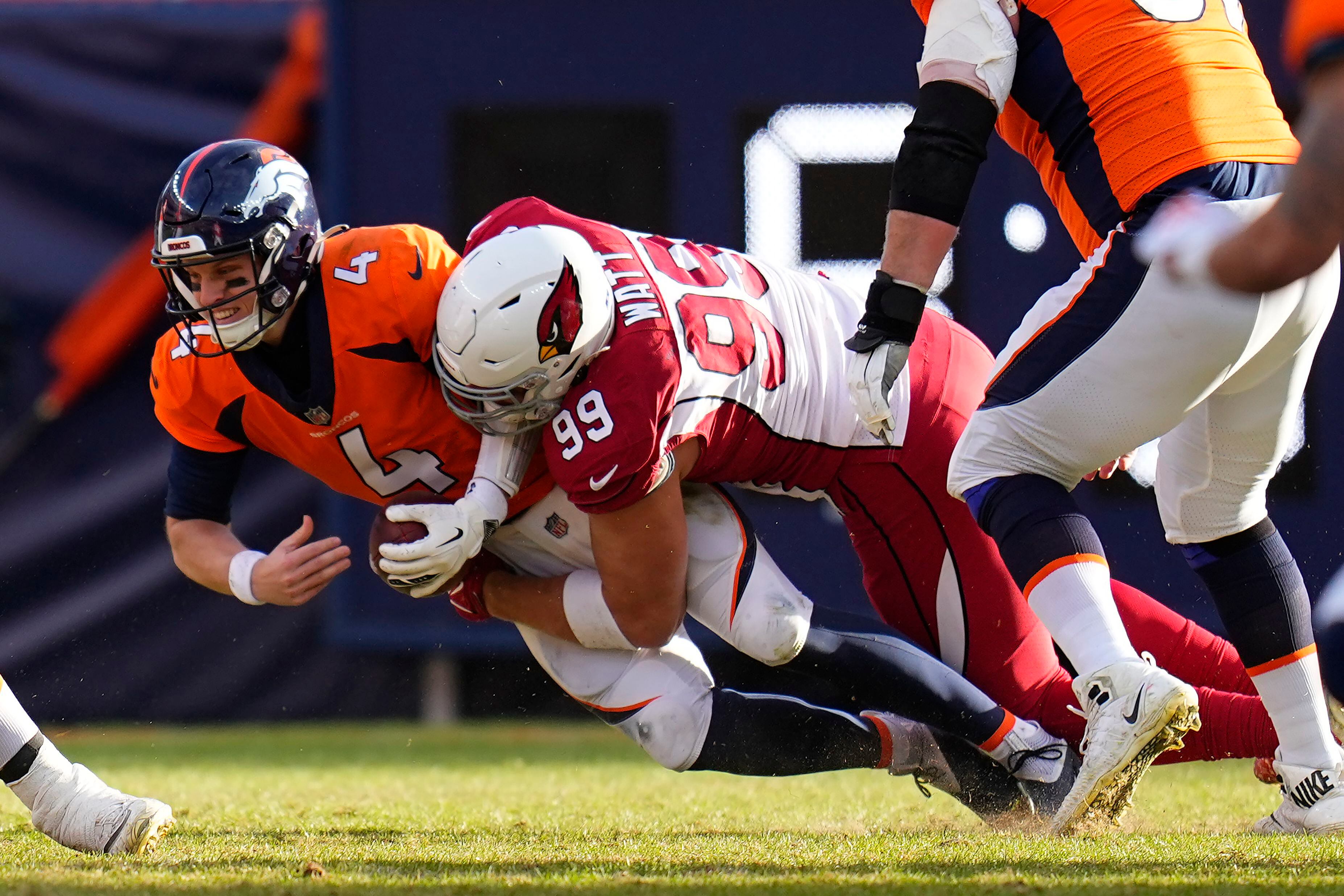 Cardinals' J.J. Watt playing 4 days after suffering atrial