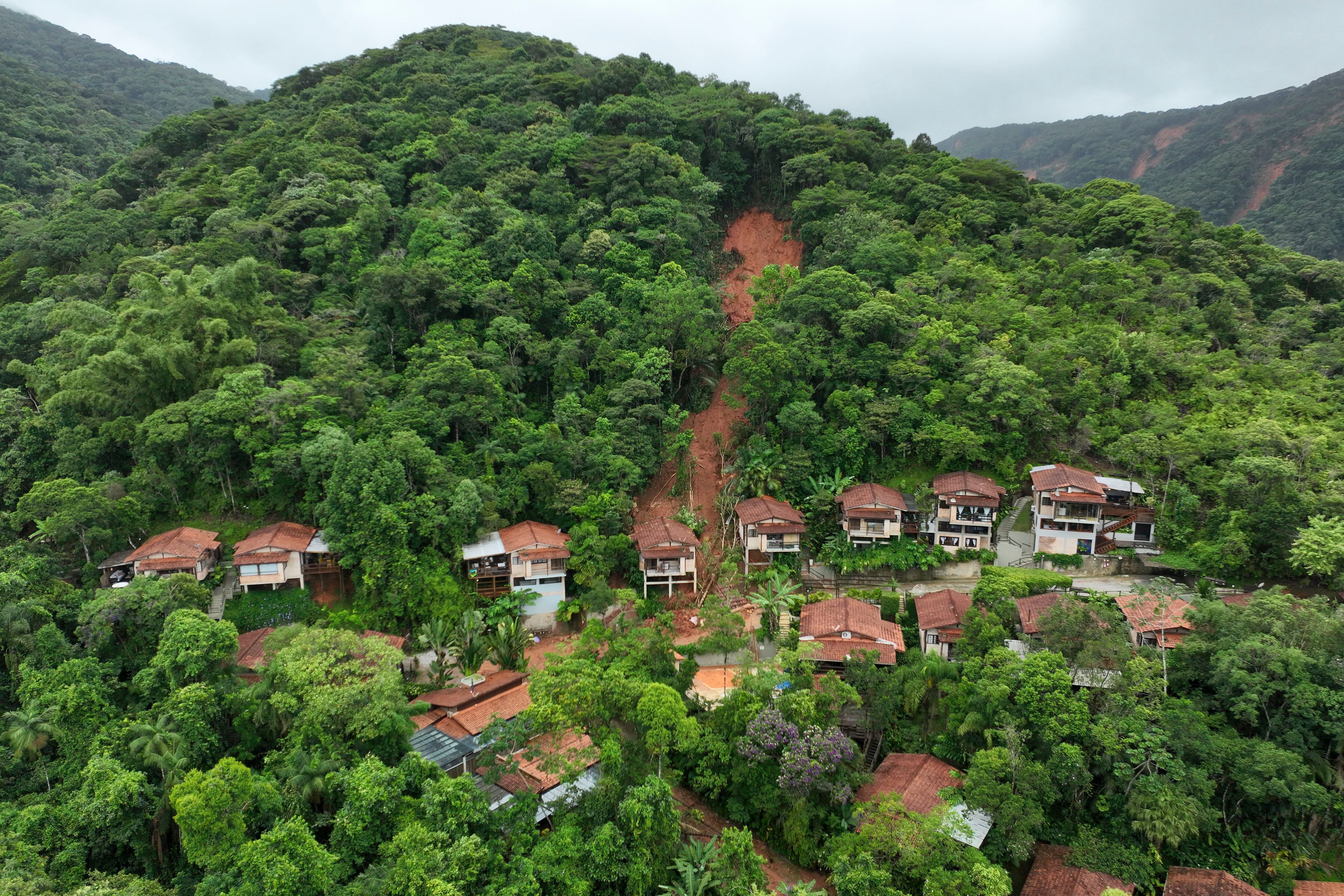 Brazil deluge kills 36; search continues for dozens missing