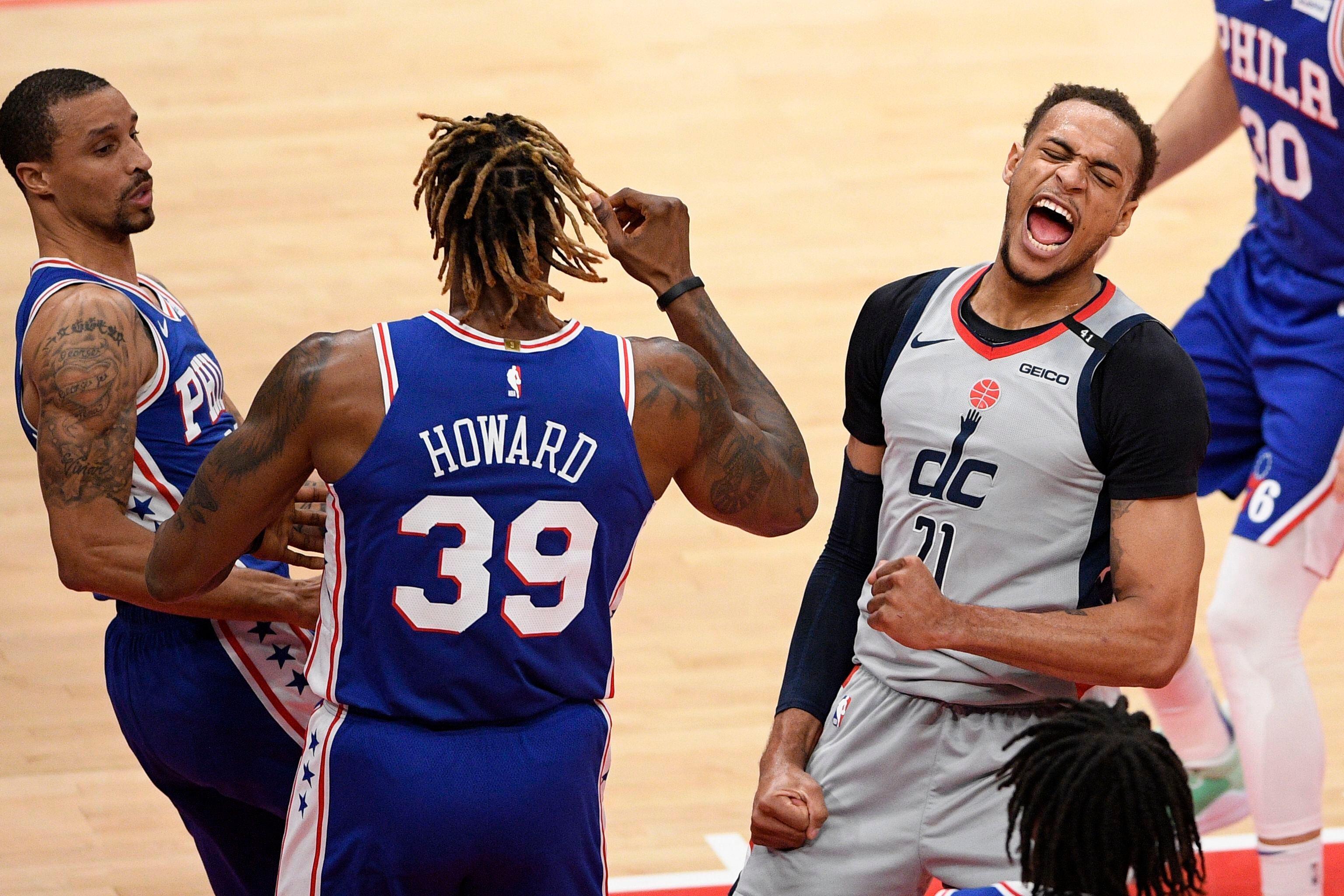 Joel Embiid, 76ers rout Wizards to take 3-0 series lead